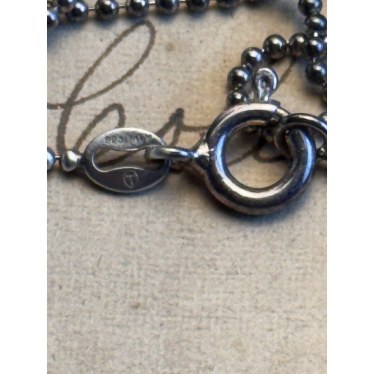925 Sterling Silver Mother Of Pearl Marcasite Pendant Necklace 23” Ball Chain 1”