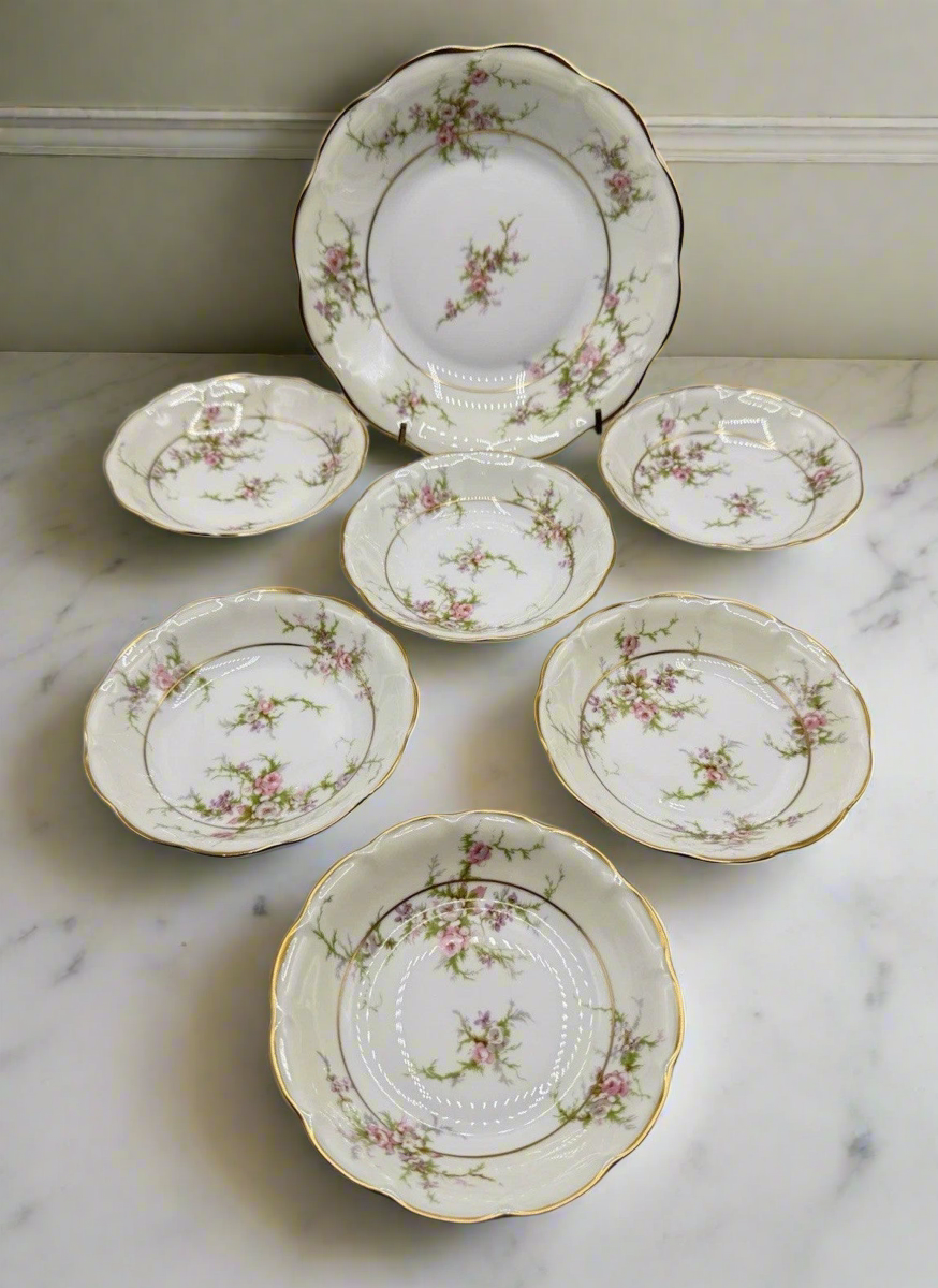 7 Piece Set ROSALINDE HAVILAND Bowl Set FRANCE NEW YORK