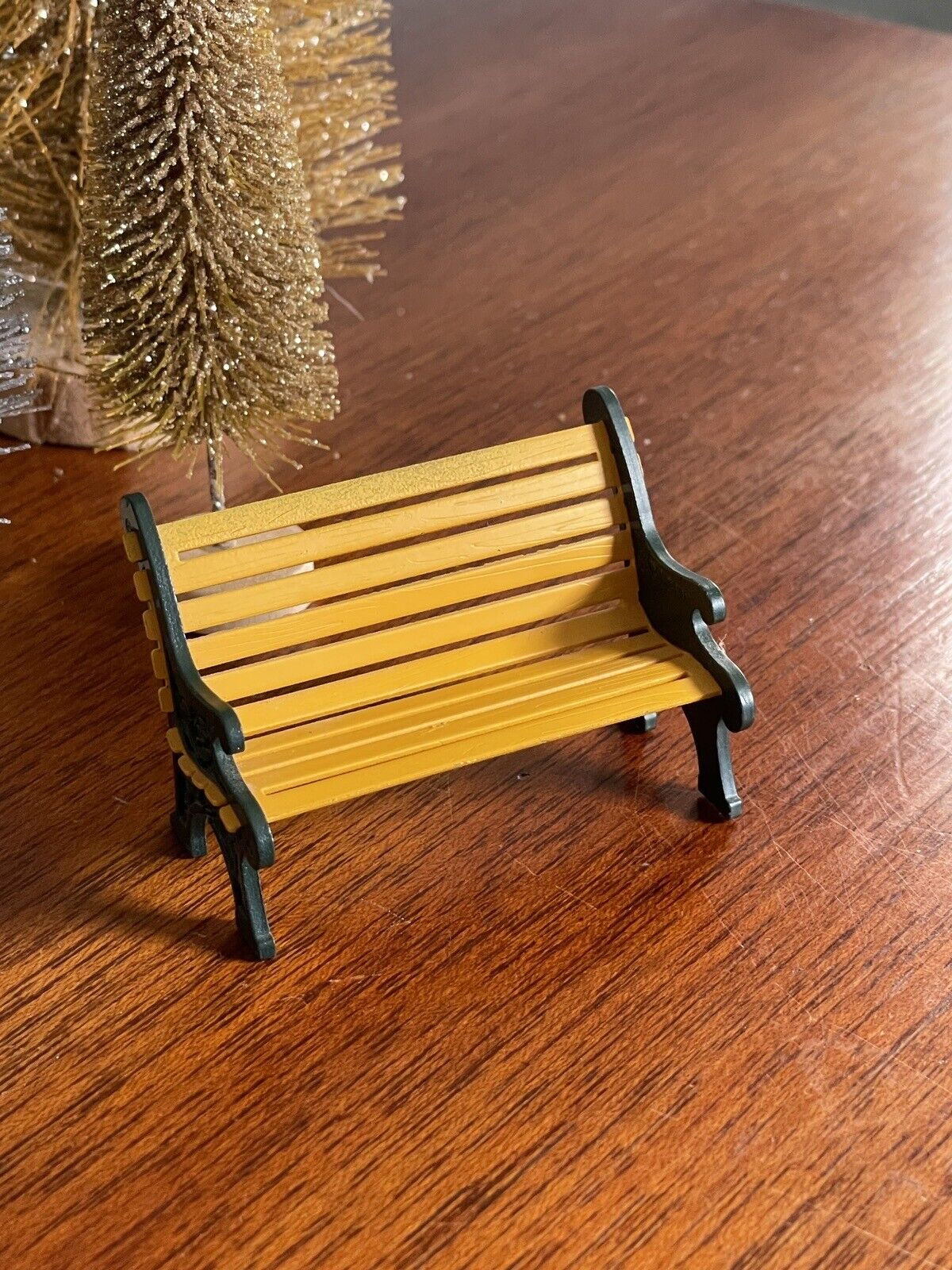 Department 56 ALL AROUND THE PARK Bench Replacement Miniature No Box
