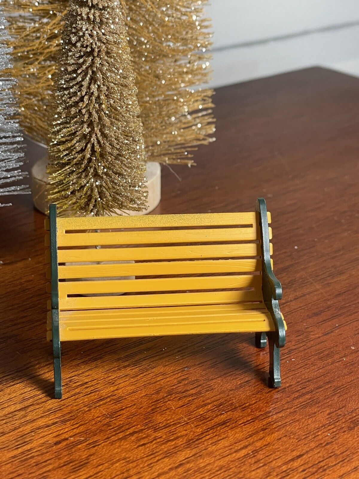 Department 56 ALL AROUND THE PARK Bench Replacement Miniature No Box