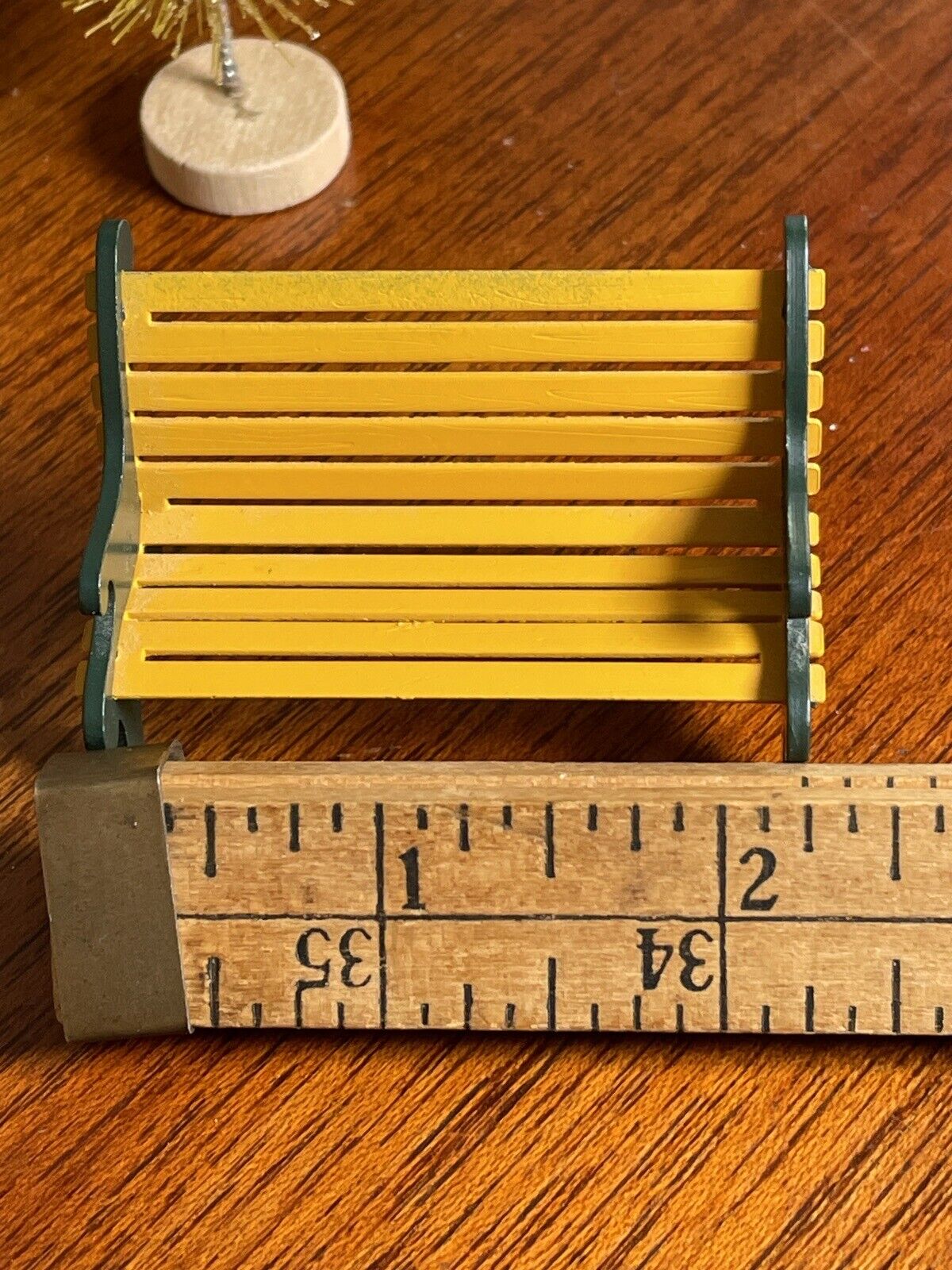 Department 56 ALL AROUND THE PARK Bench Replacement Miniature No Box