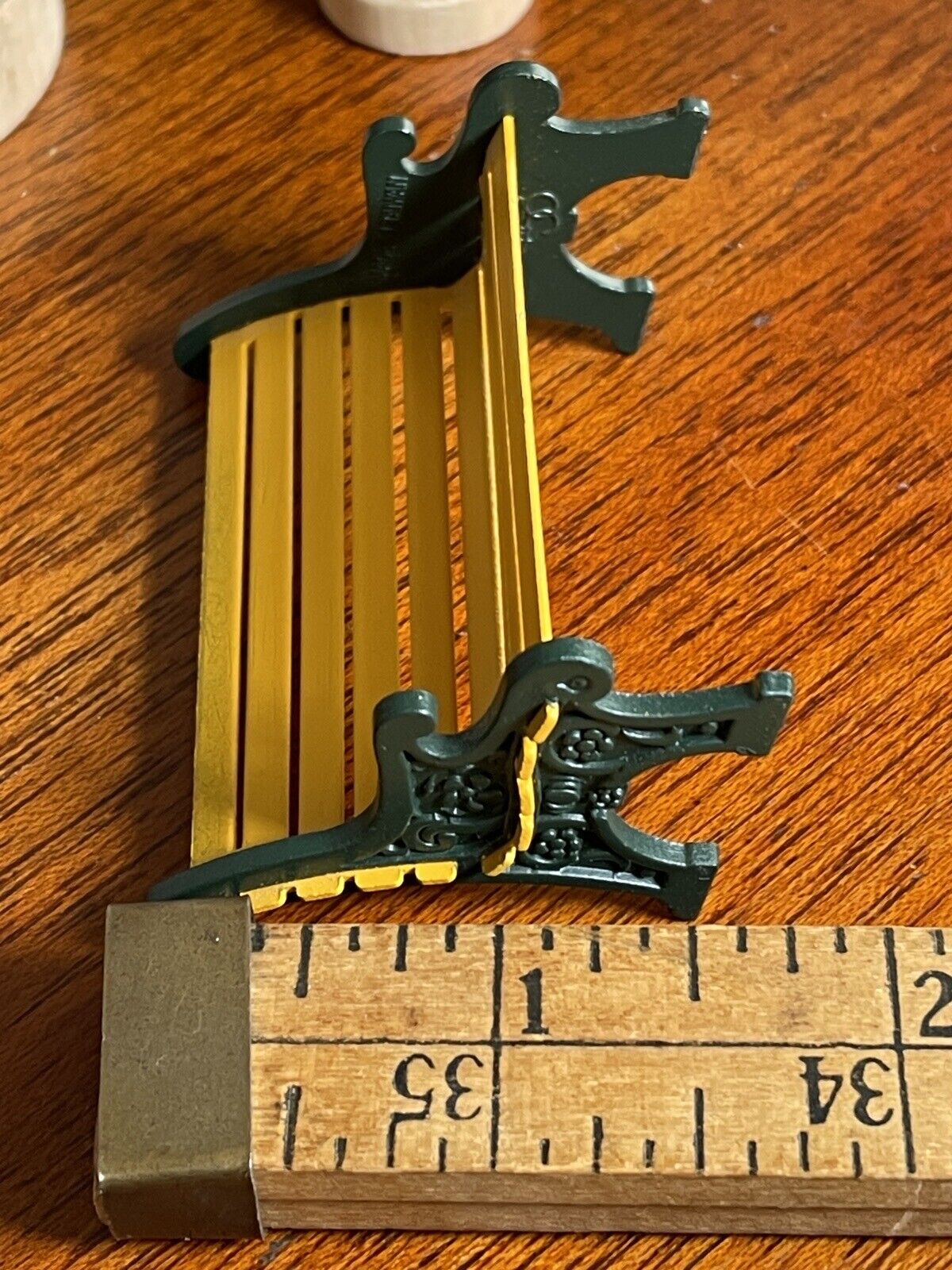 Department 56 ALL AROUND THE PARK Bench Replacement Miniature No Box