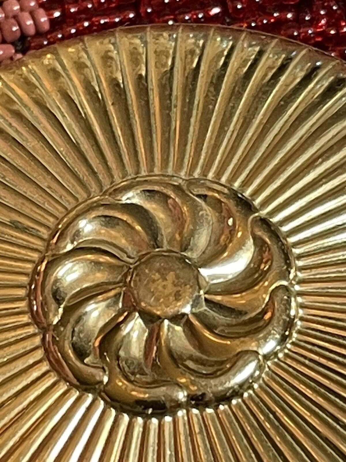 VINTAGE Compact Richard Hudnot Gold Tone no Powder Estate Find