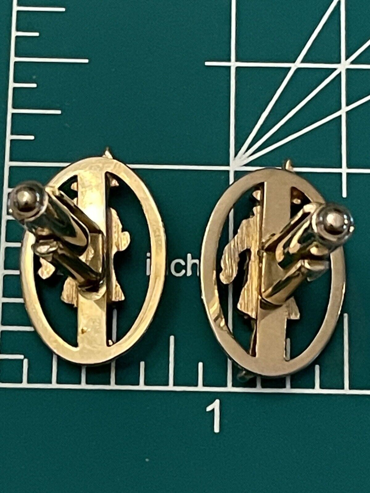 Vintage Beefeater Guards Cufflinks ENGLISH Silver Tone