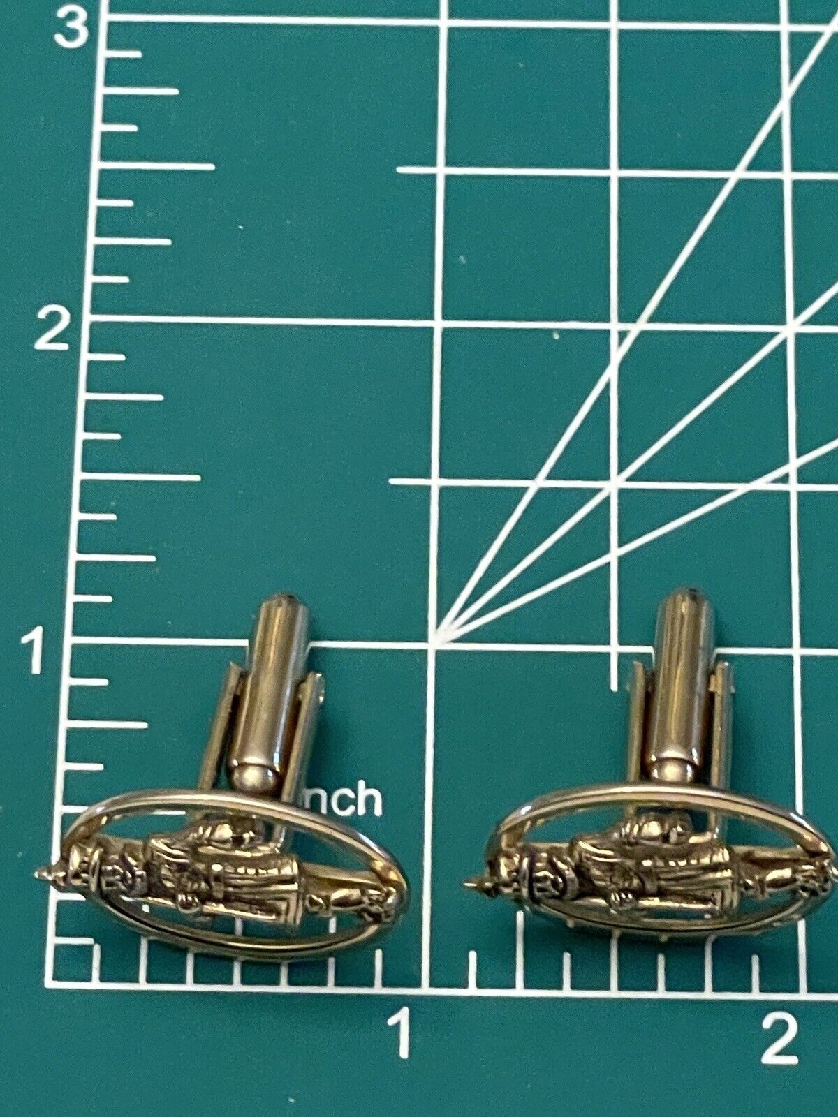 Vintage Beefeater Guards Cufflinks ENGLISH Silver Tone