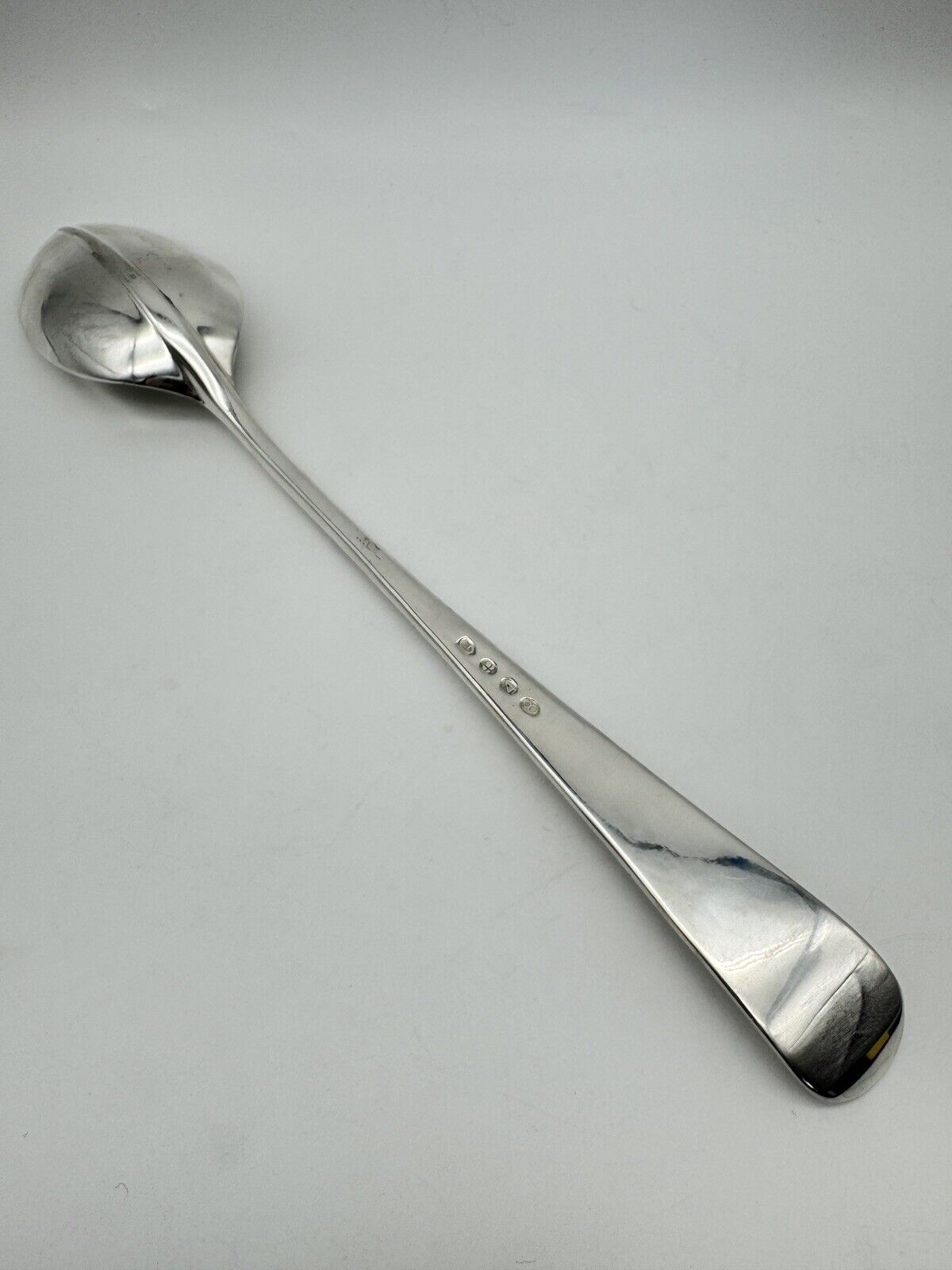 Vintage Silverplate Stuffing Spoon 13” Serving Spoon Traditional English Style