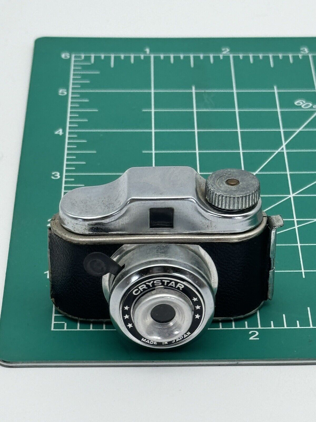 Vintage Crystar Mini Spy Camera Made in Japan Circa 2”