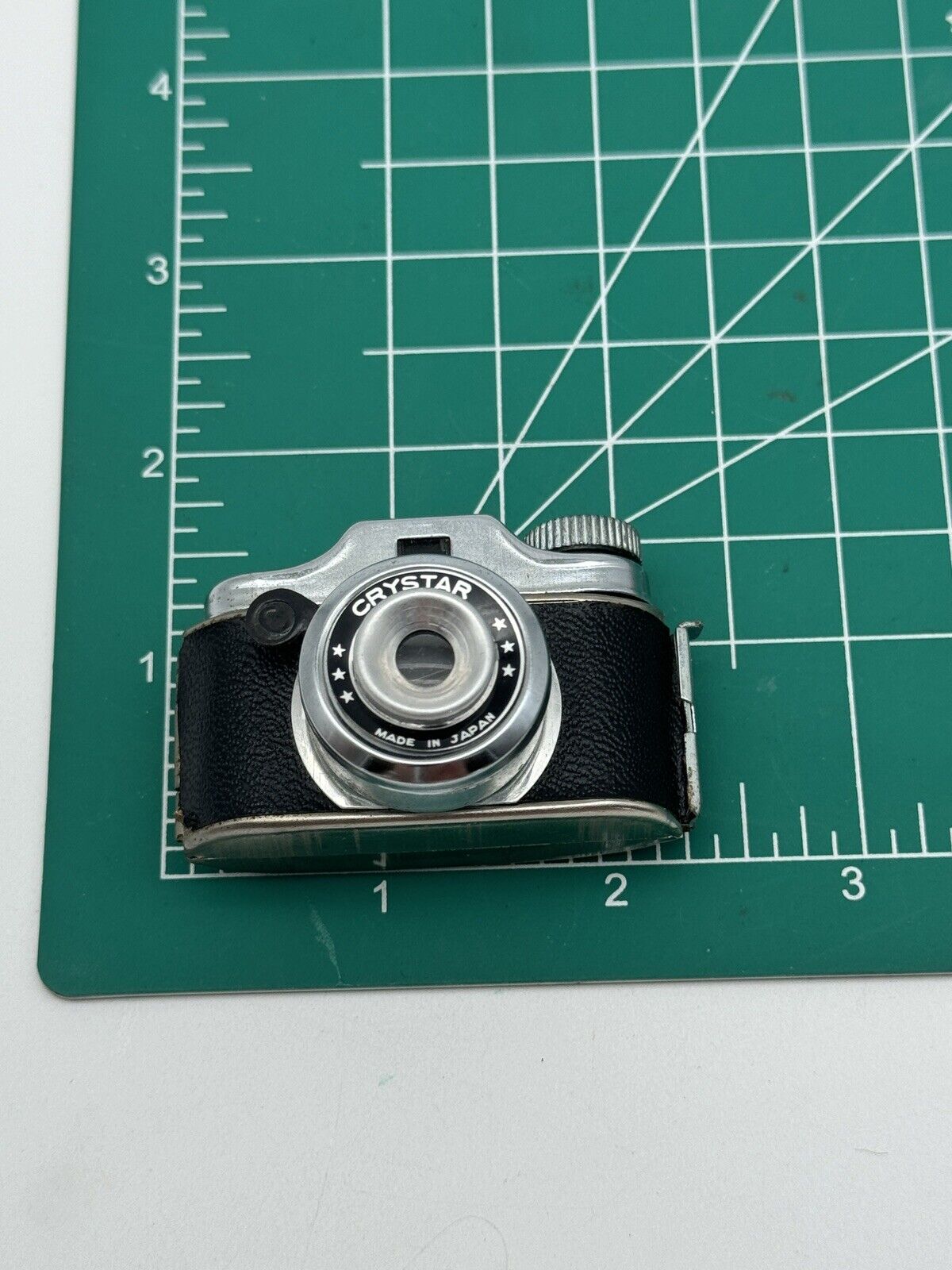 Vintage Crystar Mini Spy Camera Made in Japan Circa 2”
