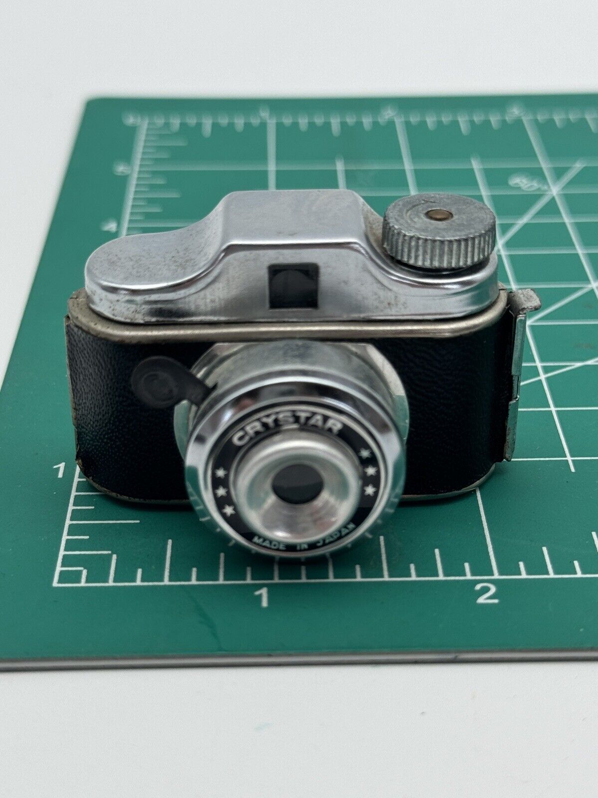 Vintage Crystar Mini Spy Camera Made in Japan Circa 2”