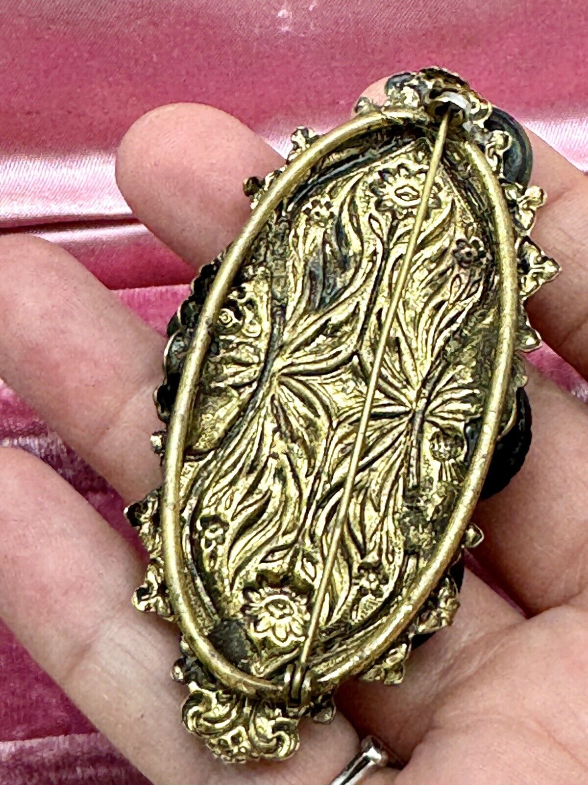 Vintage Large Steam Punk Brooch Victorian Style As Is‼️