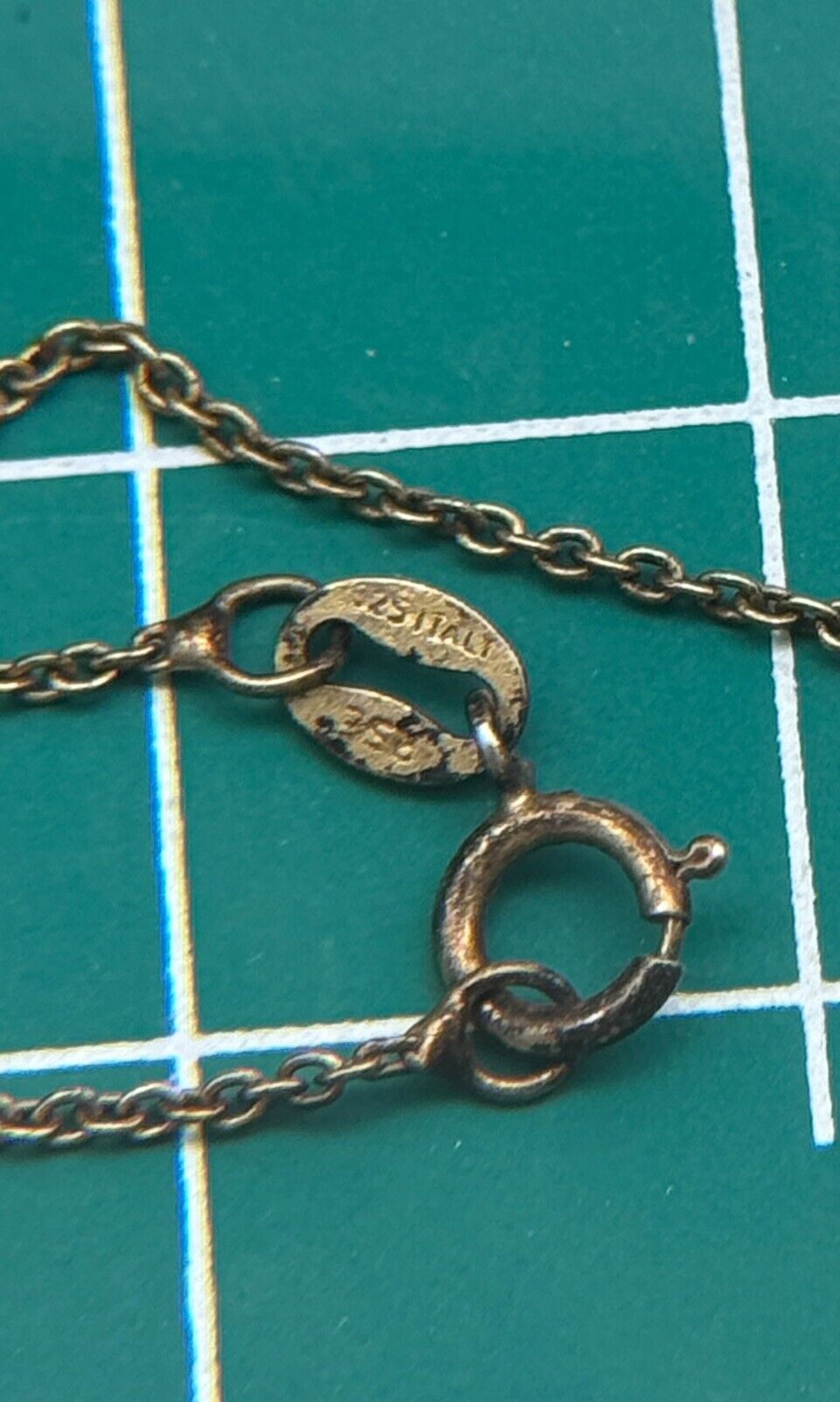 Victorian Gold Filled Brooch Pendant With Gold Plated 925 Sterling Chain 17.5”