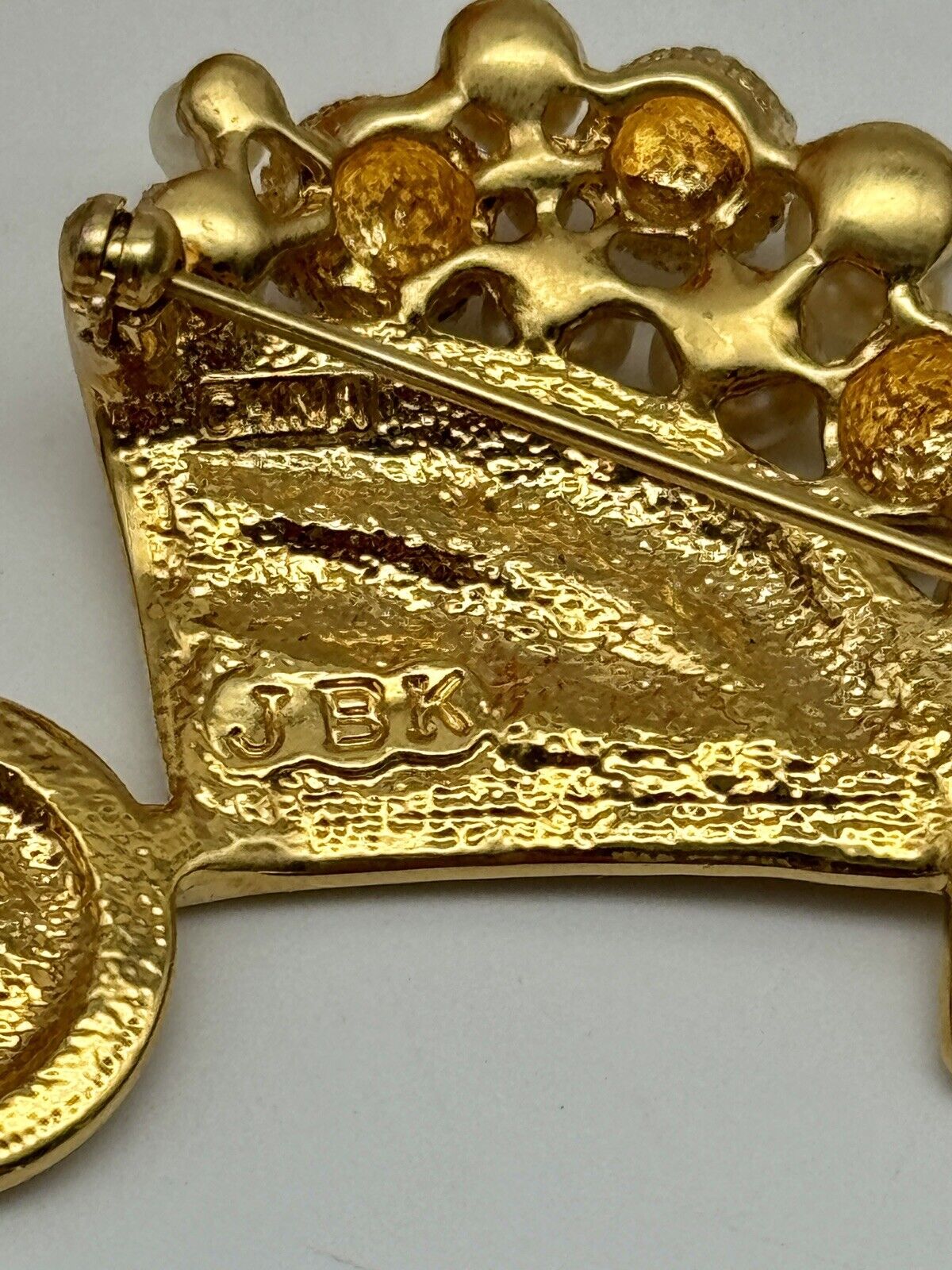 CAMROSE & Kross Jackie Kennedy Wheelbarrow Brooch READ‼️