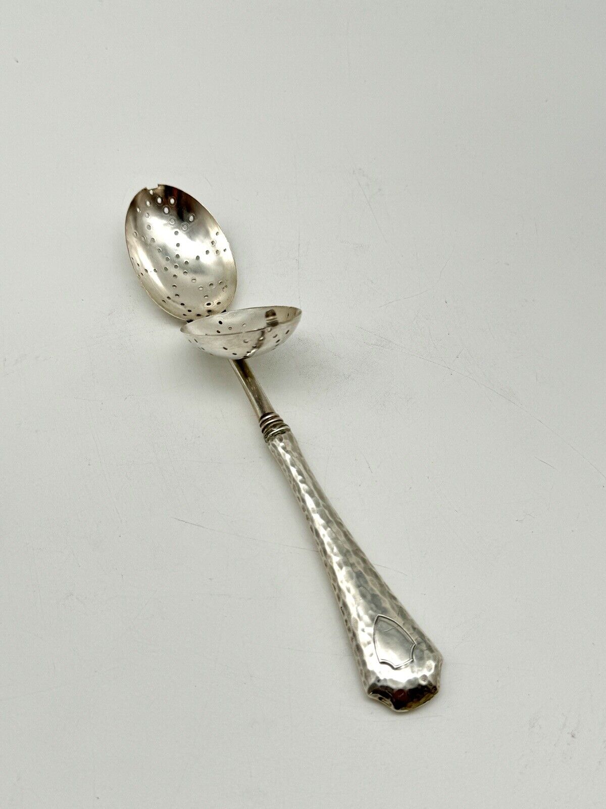 Sterling Silver Handled Tea Infuser Spoon Style No Monogram ESTATE FIND