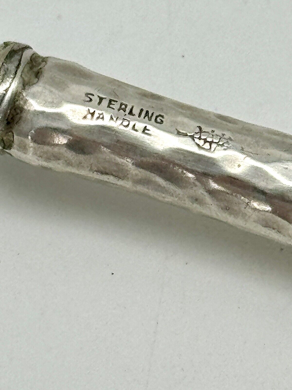 Sterling Silver Handled Tea Infuser Spoon Style No Monogram ESTATE FIND
