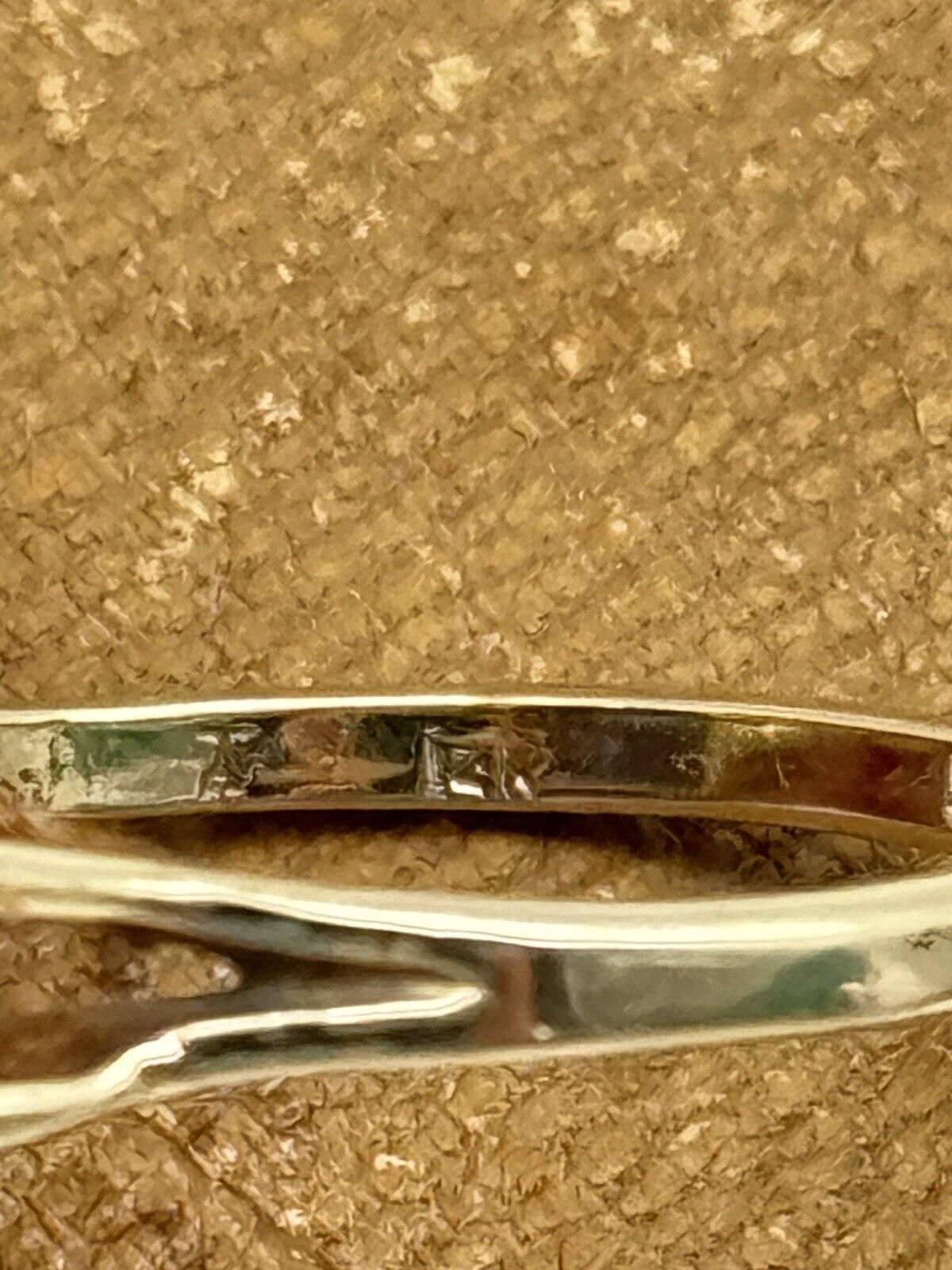 Vintage 14kt Gold Swiss Topaz Cocktail Ring Size 6.5 ESTATE FIND