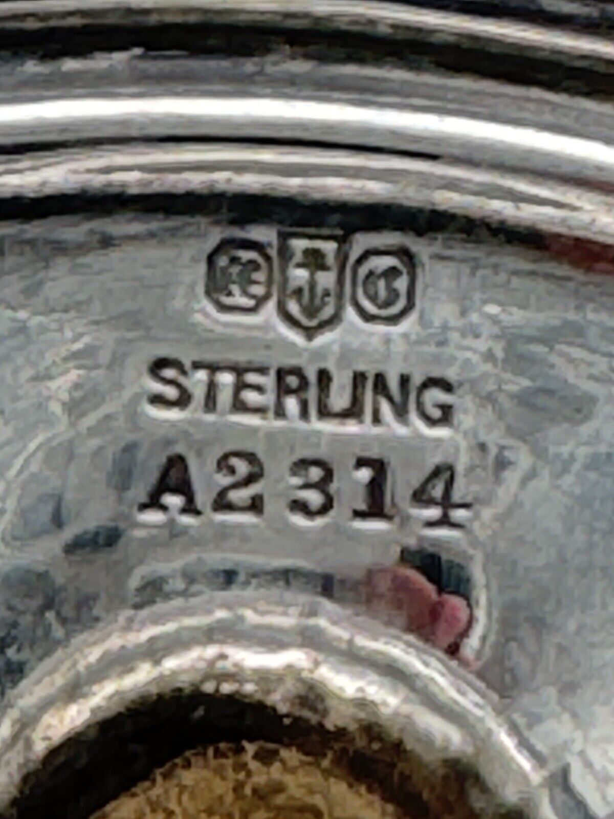 Gorham PLYMOUTH Sterling Silver Creamer & Sugar Monogrammed Small Dents‼️