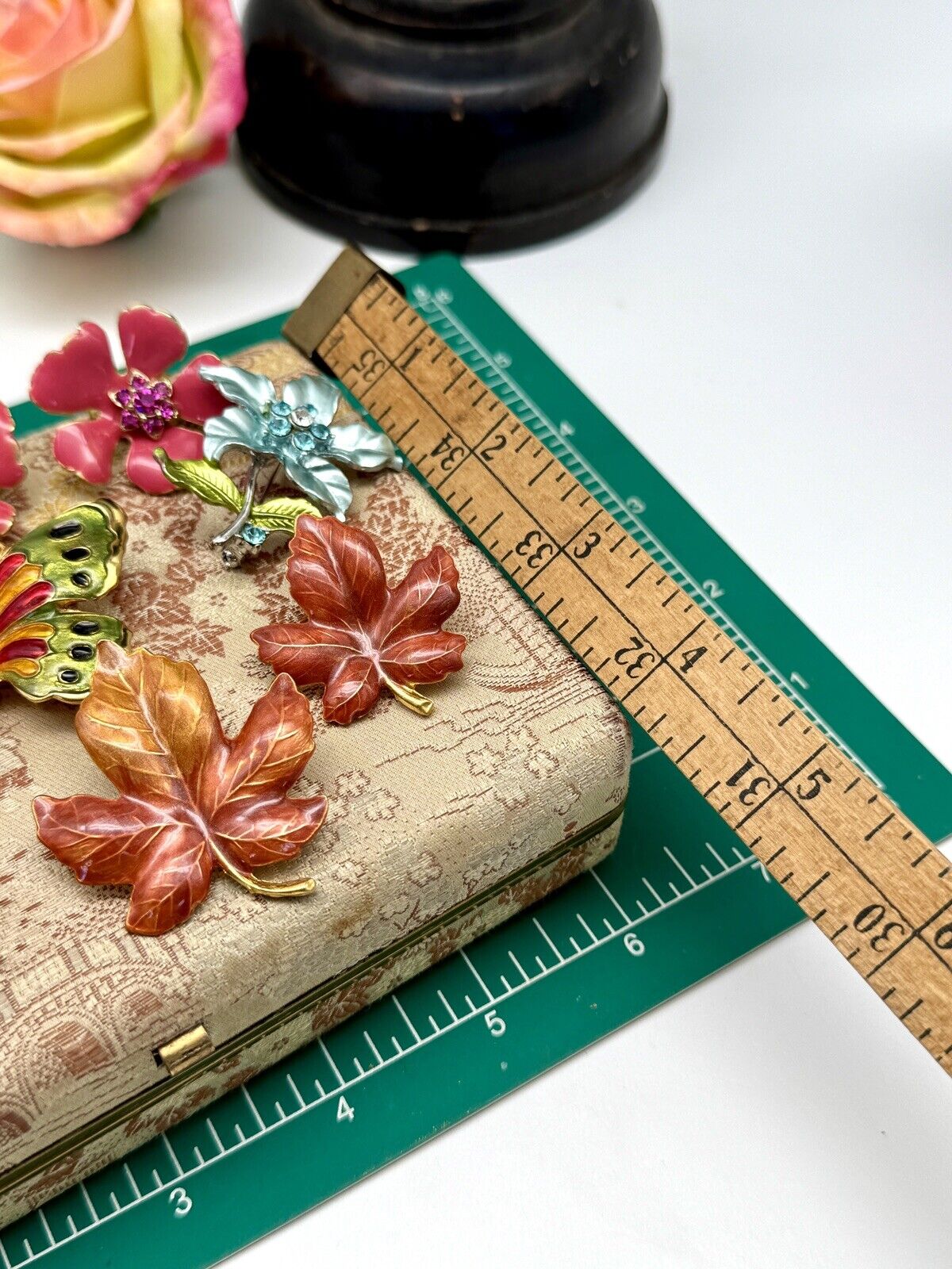 Vintage Jewelry Lot With Case THE GARDEN COLLECTION 9 Pieces‼️