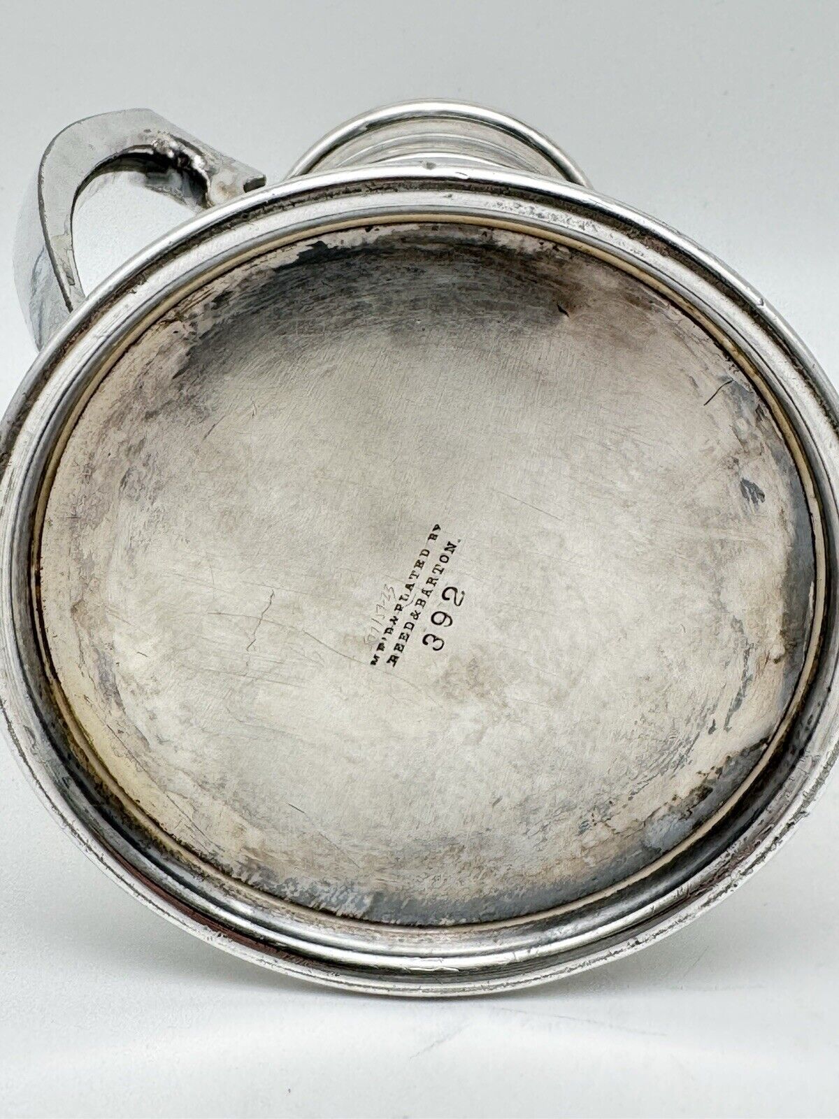 1919 ART NOUVEAUX Loving Cup Sherwood Field Club Tennis Tournament Trophy Silver Plate