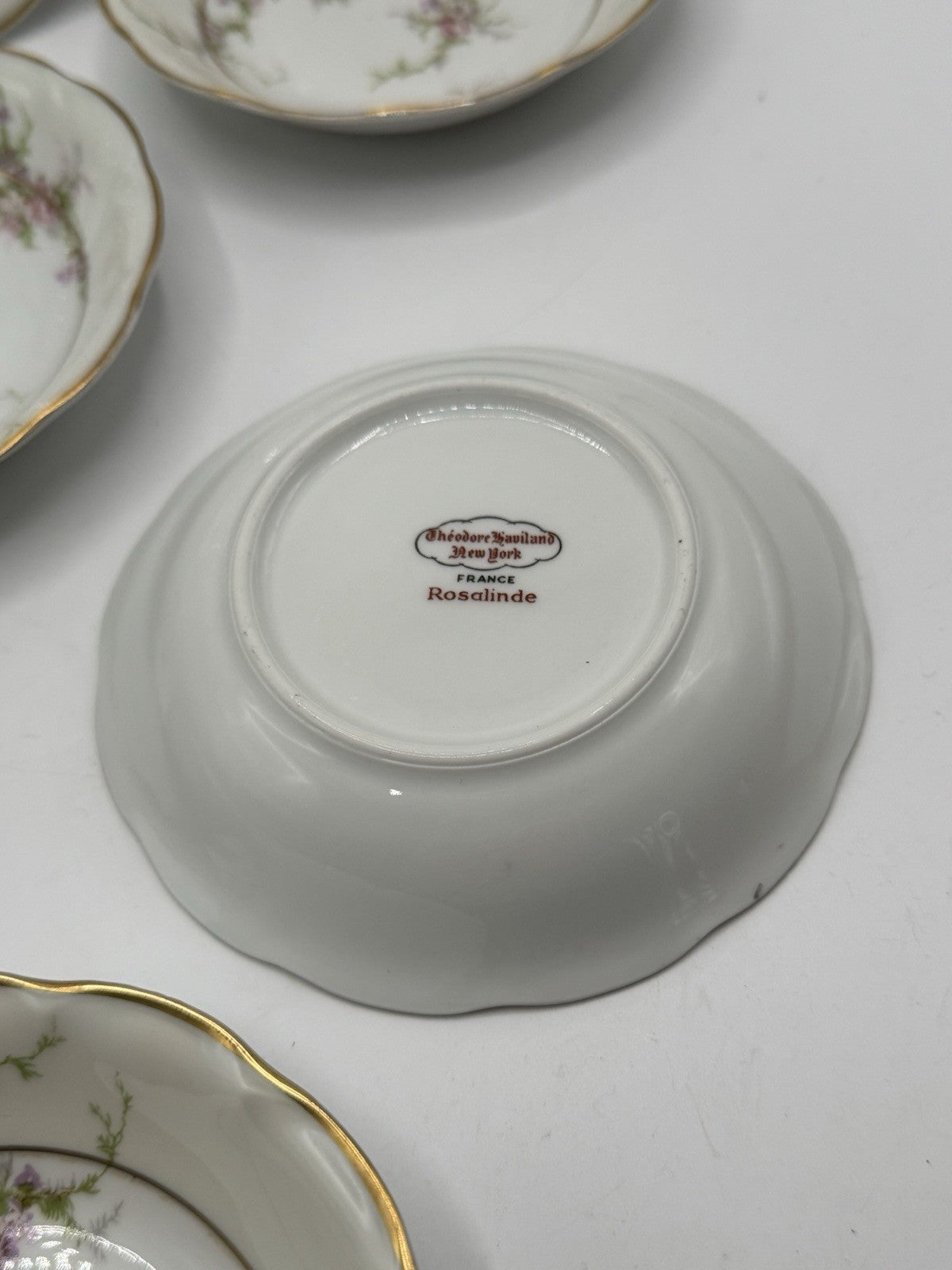 7 Piece Set ROSALINDE HAVILAND Bowl Set FRANCE NEW YORK