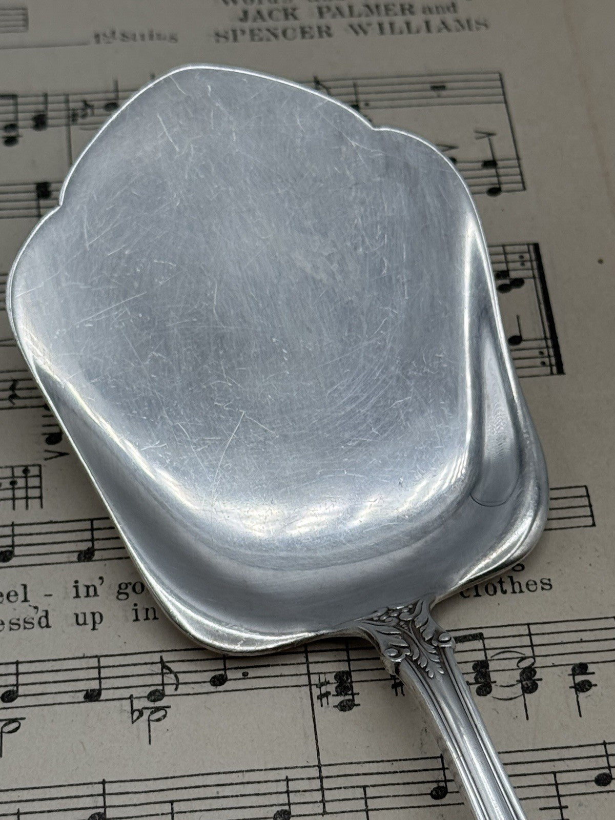 Antique Silverplate GORHAM Richmond 1897 Serving Piece Monogram