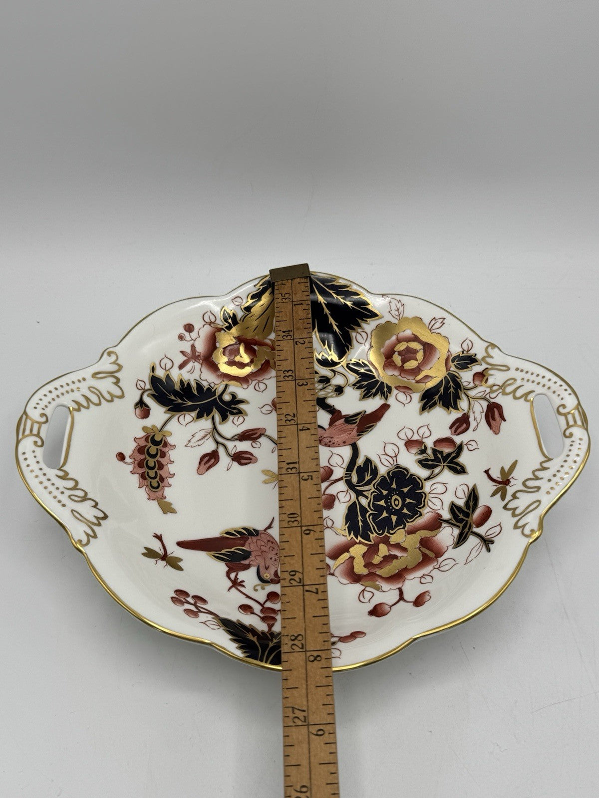 COALPORT "Hong Kong" Pattern Dish Bone China Oval Bonbon Serving Trinket Soap