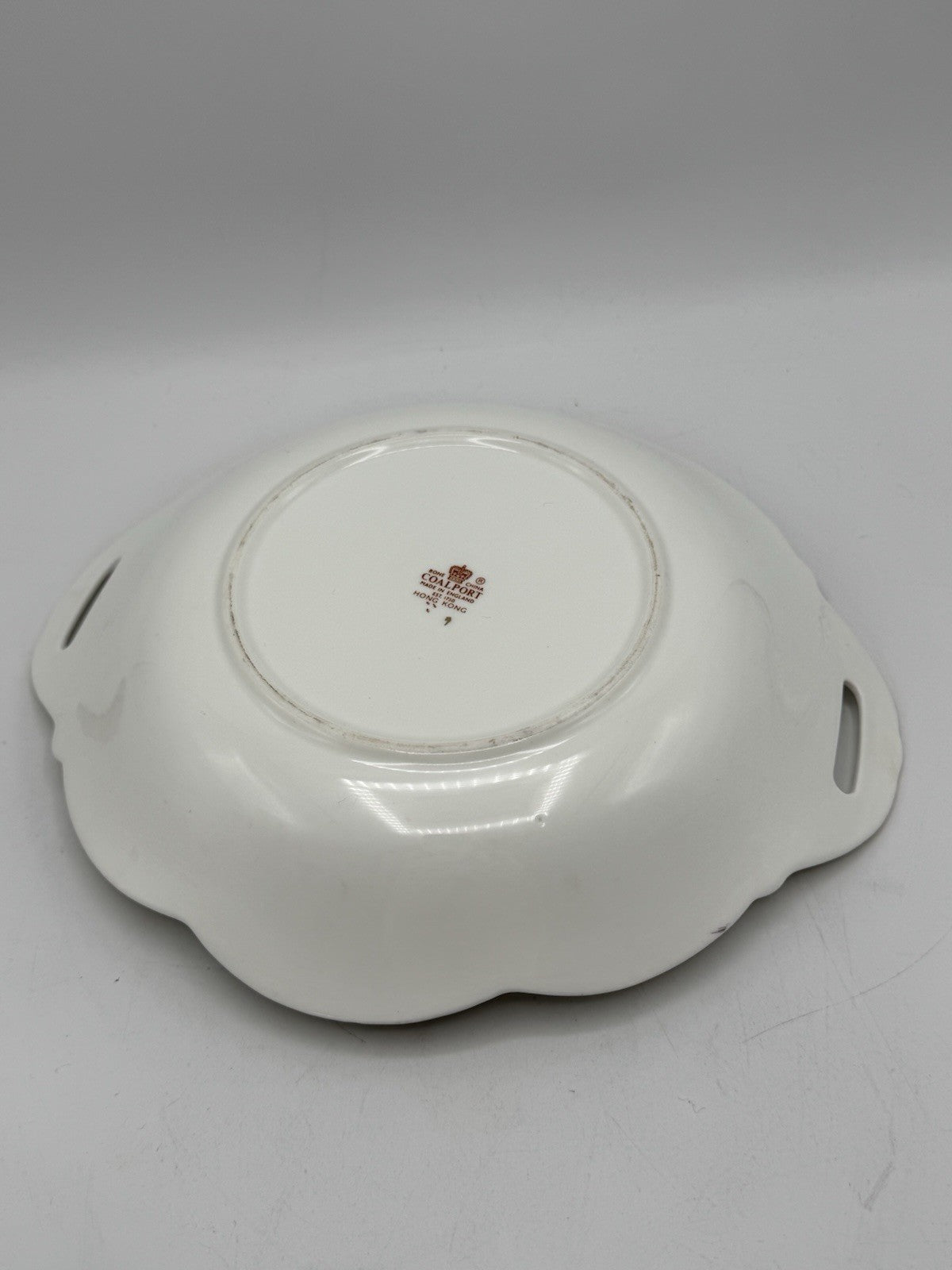 COALPORT "Hong Kong" Pattern Dish Bone China Oval Bonbon Serving Trinket Soap