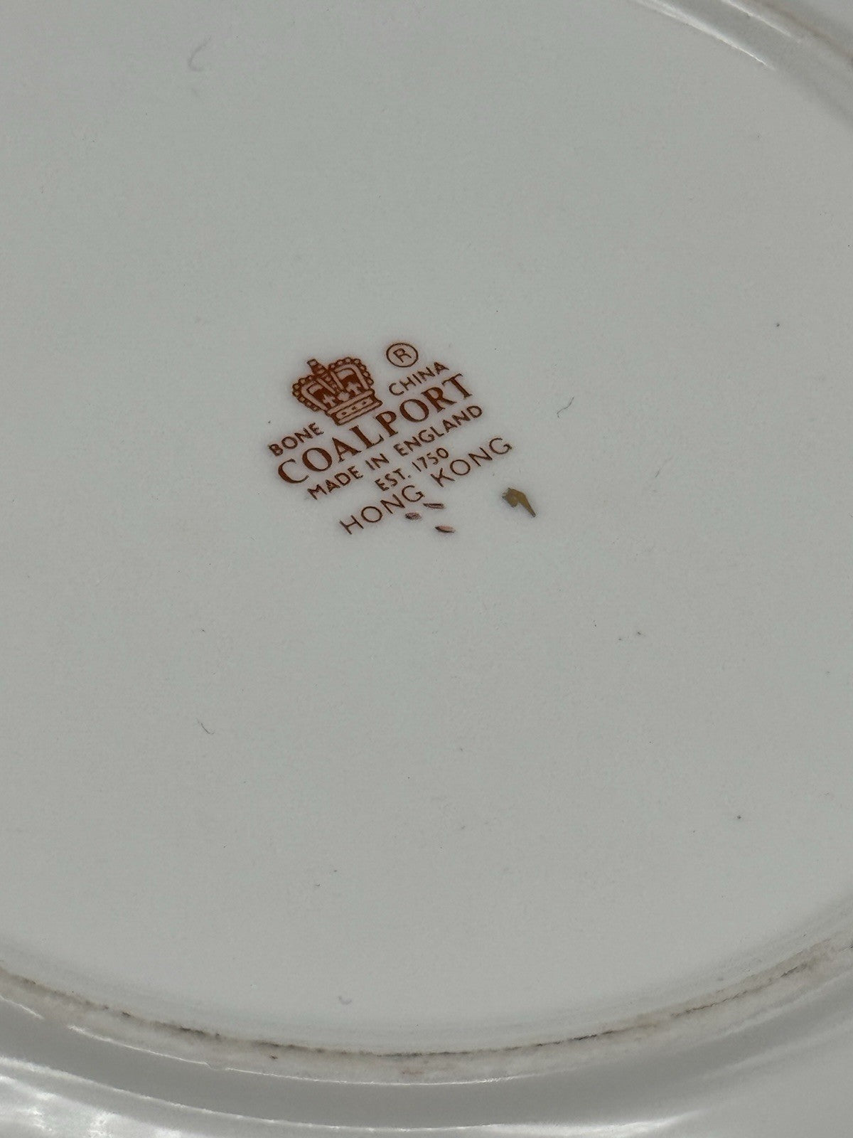 COALPORT "Hong Kong" Pattern Dish Bone China Oval Bonbon Serving Trinket Soap