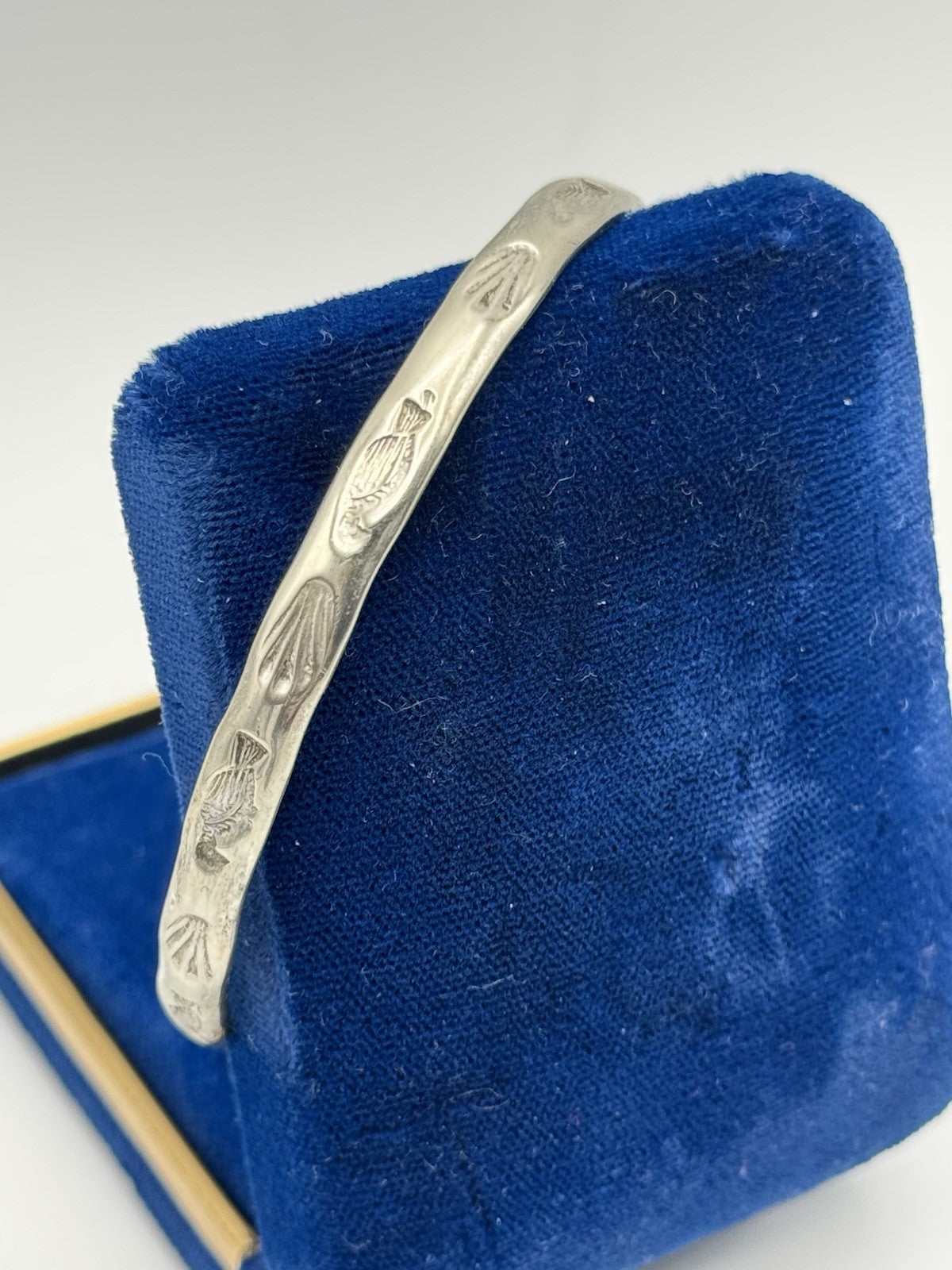 Taxco MEXICO Sterling Silver 925 Bird Bangle 8.25”