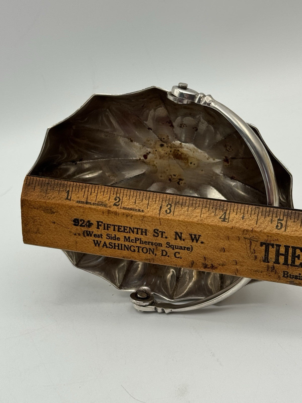 Vintage Silverplate Sugar Basket Estate Find