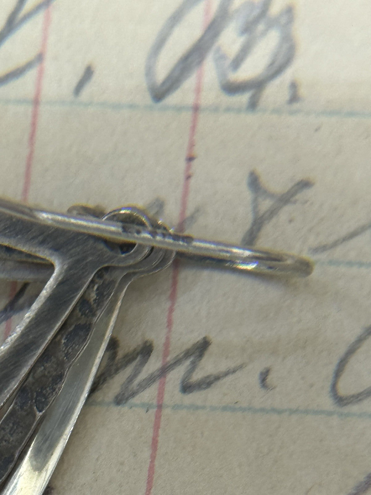 VINTAGE Silpada Sterling Silver Tri textured 3 Hoop Earrings ESTATE FIND