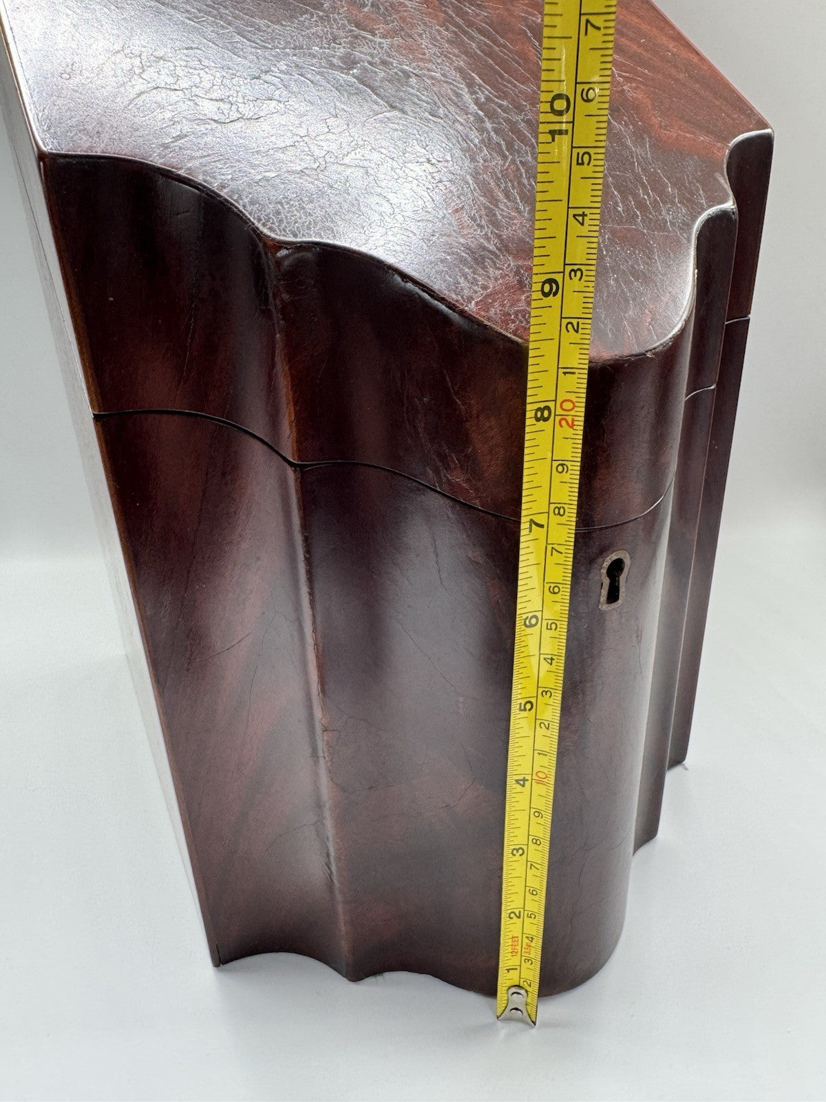 Antique Style Wooden Georgian Design “KNIFE” Cutlery Silverware Box Estate Find