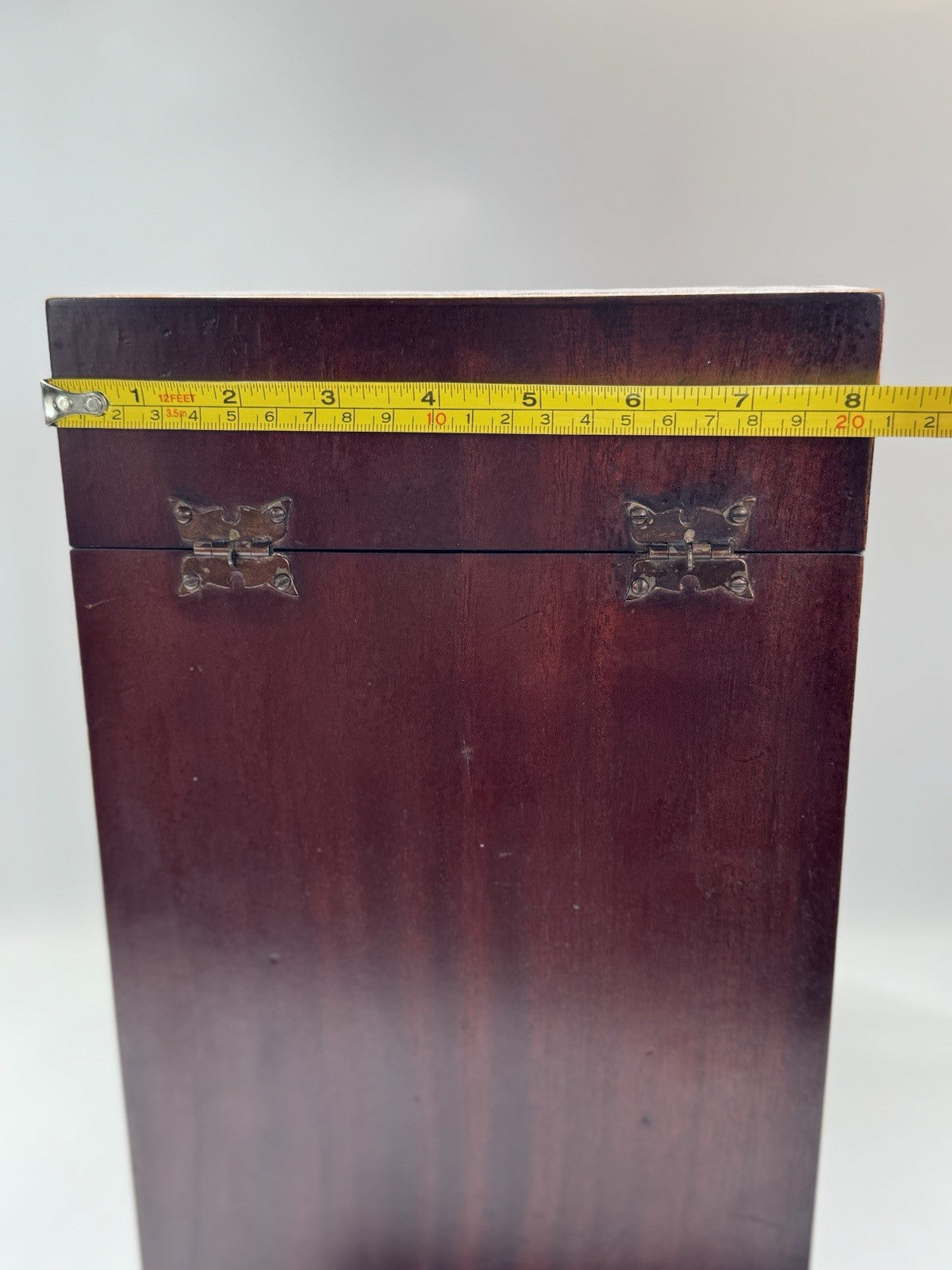 Antique Style Wooden Georgian Design “KNIFE” Cutlery Silverware Box Estate Find