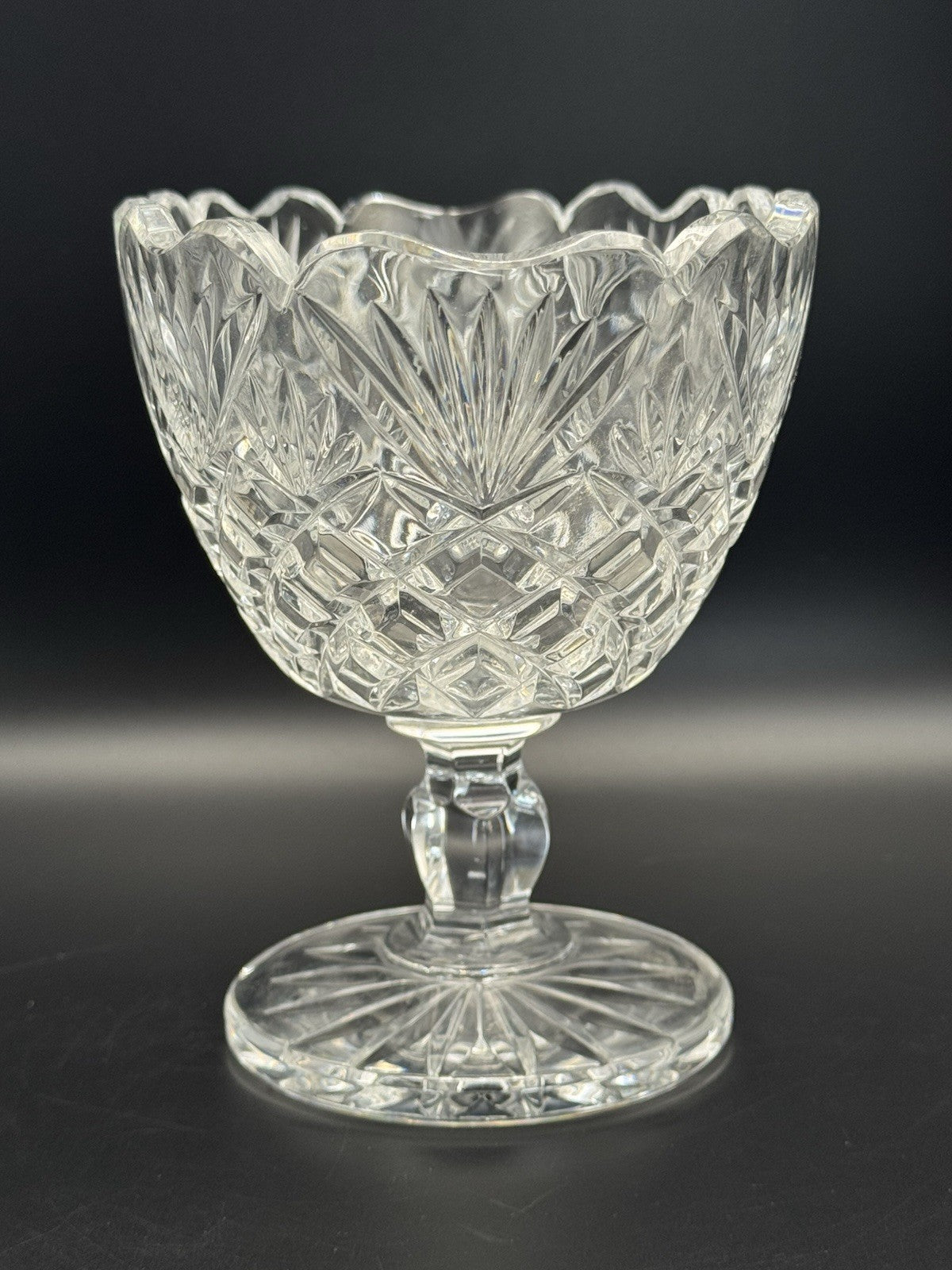Waterford Crystal Boat Bowl Signed Paul Farrell 2007 #125199 Master Craftsman Made in IRELAND