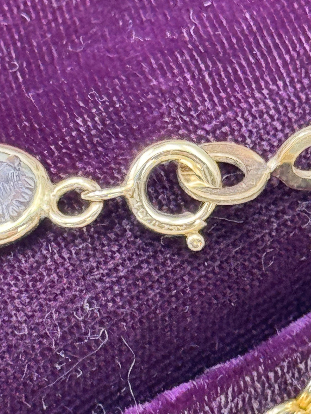 Vintage Carved Cameo Gold-Filled Bracelet Circa 7” ESTATE FIND