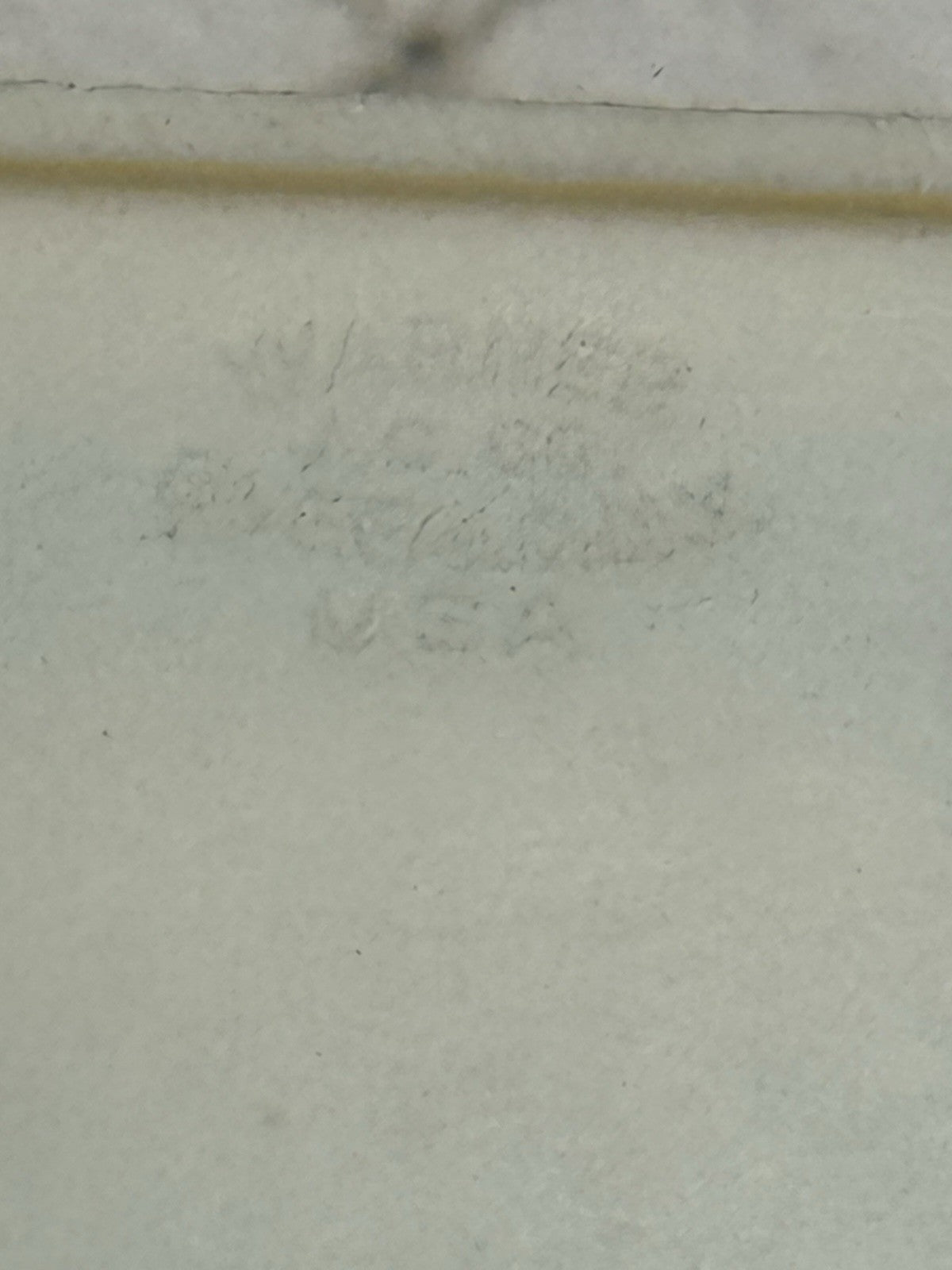 VINTAGE WARNER JC CO BUFFALO NY BAMS JEWELERS RICHMOND VA BOX ART DECO CREAM