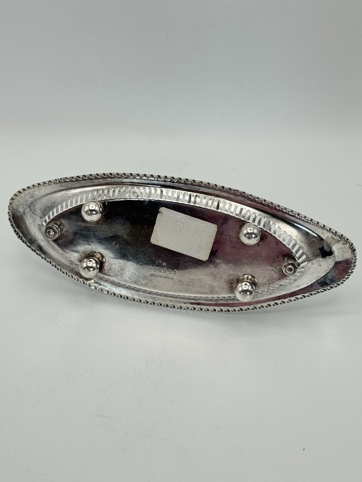 Vintage Antique Style English SHEFFIELD Silverplate 6 Slice Toast Rack