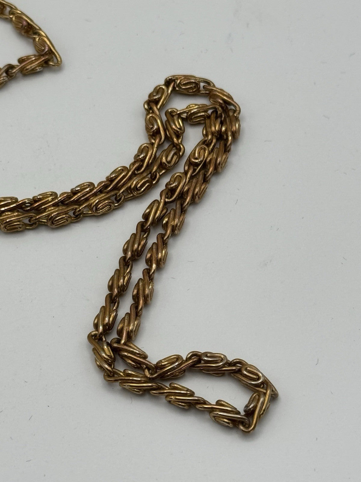 Vtg 80's Gold METAL MESH Evening Bag Chain Strap COCKTAIL Metallic Purse