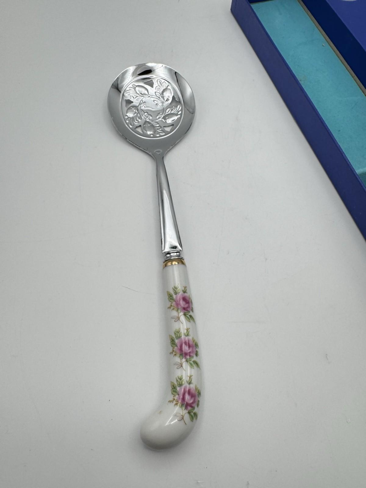 Vintage Sheffield Stainless Steel Server – 10” Long – Made in England