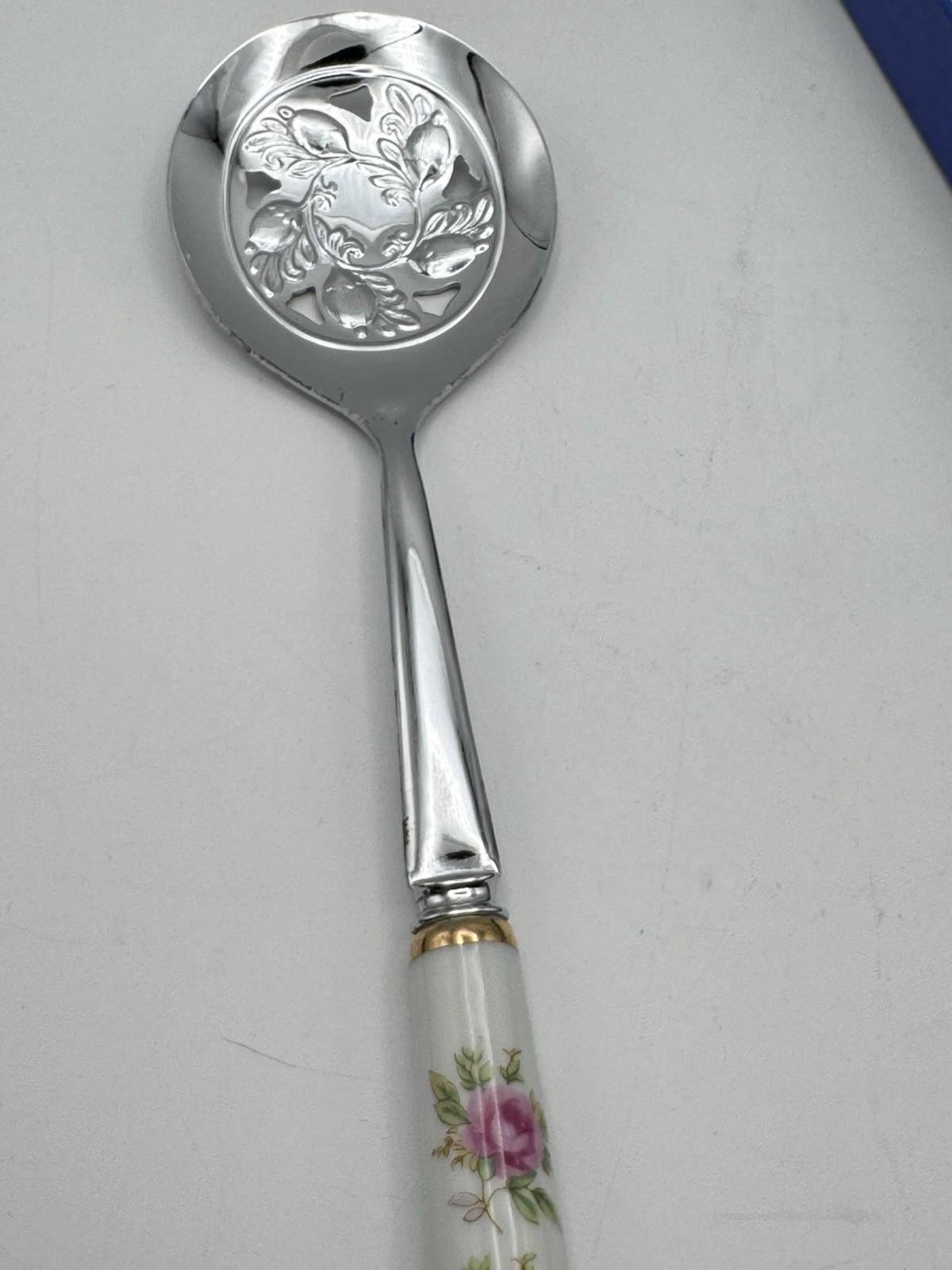 Vintage Sheffield Stainless Steel Server – 10” Long – Made in England