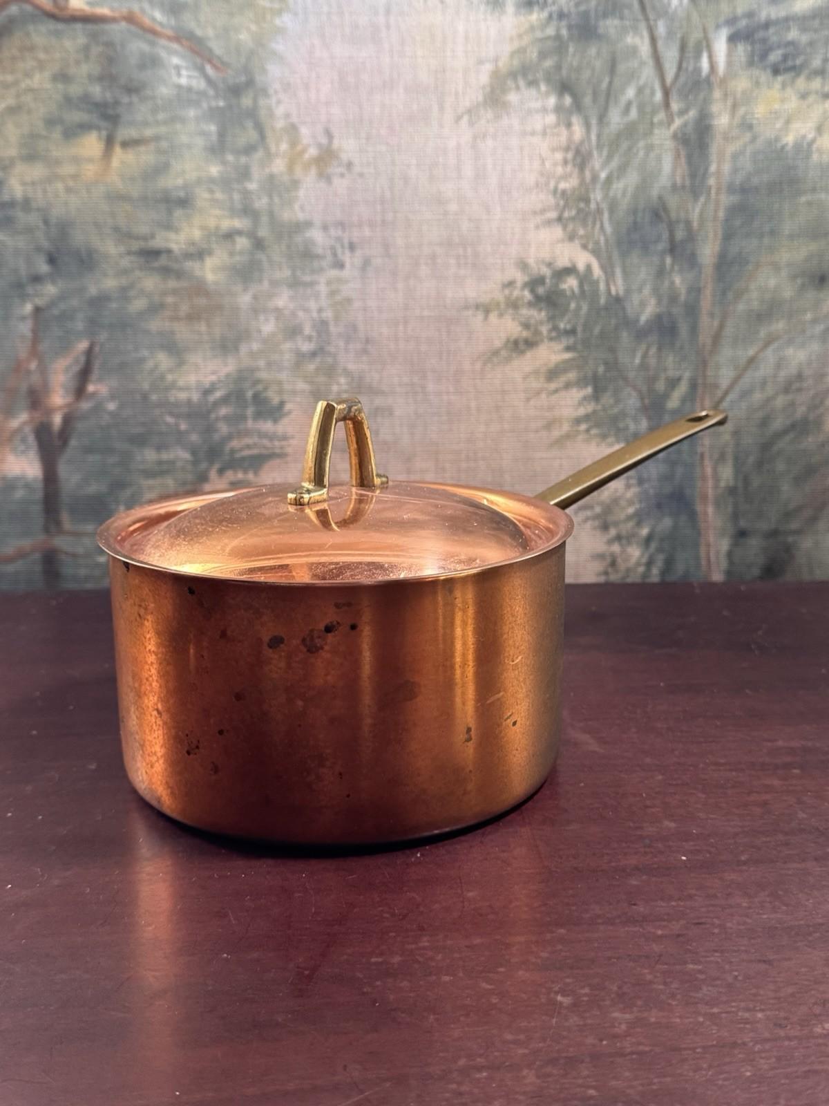 Revere Ware Copper Saucepan Lid Paul Revere Limited Edition 6.5”