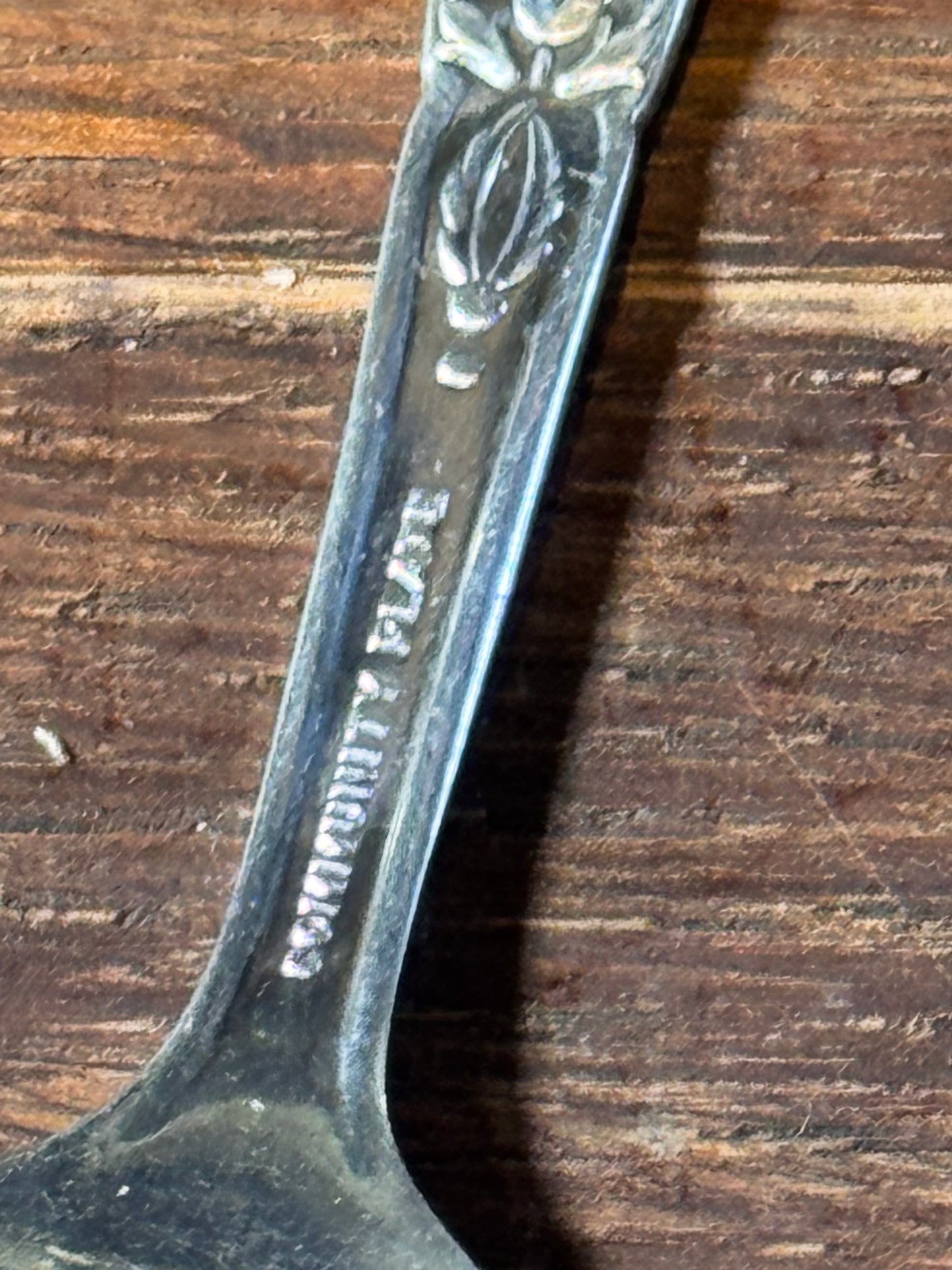 Vintage Silver Plate Bon Bon Spoon 4.5” Small Serving Spoon