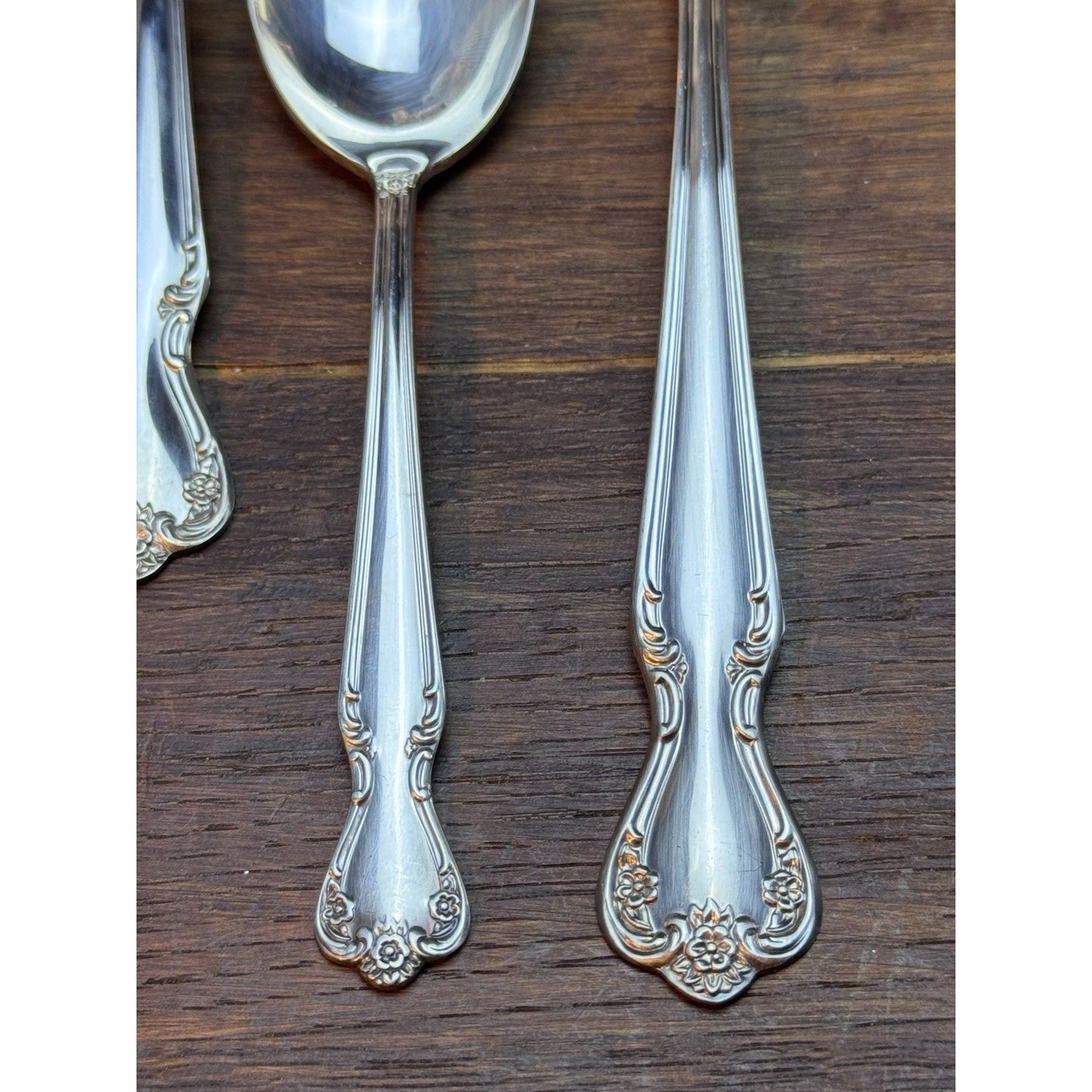 5 Pc Serving Set Daybreak Rogers Silverplate Original Case Flatware