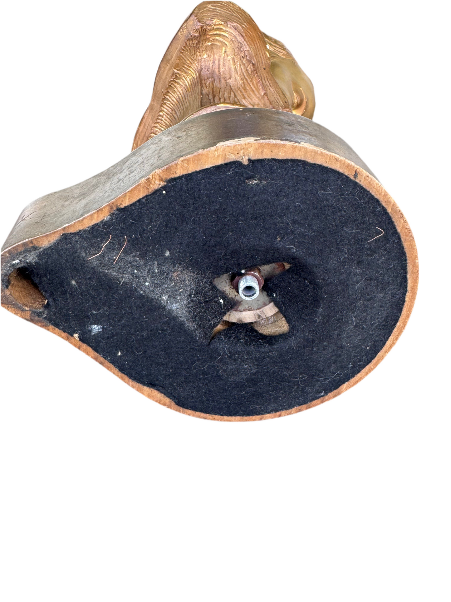 Antique STYLE French Girl Bust reproduction of a work by the French sculptor Jacques François Joseph Saly (1717-1776). SUBSTANTIAL Estate Find On Wooden Base 21”h