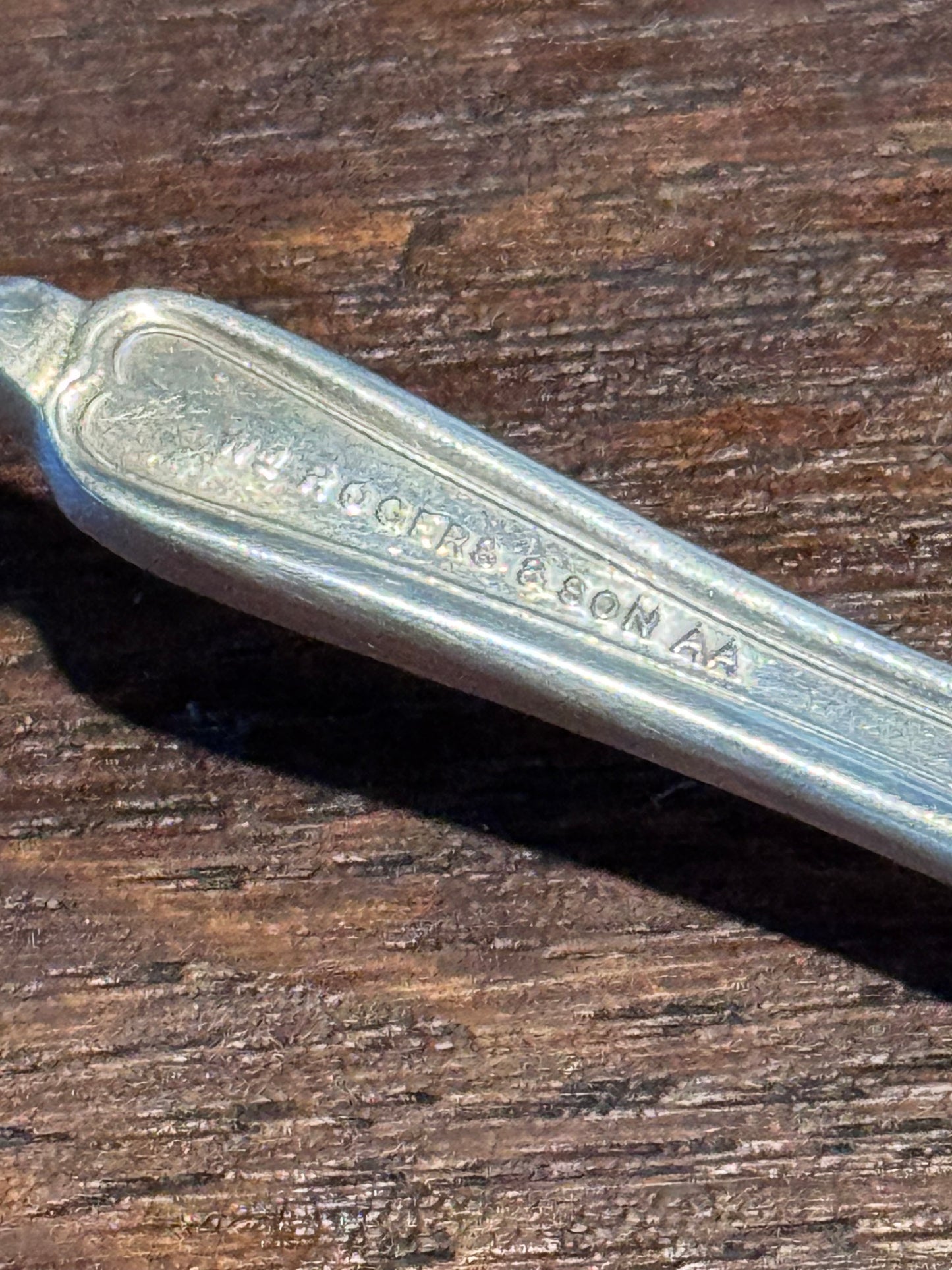 Silverplate Master Butter Knife Spreader Rogers A1 7.5” Vintage Flatware