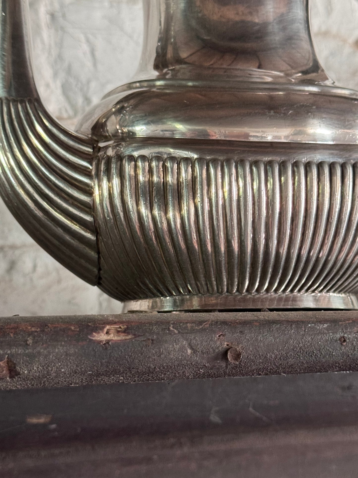 Vintage Silverplate Coffee Pot SHEFFIELD William Hutton & Sons EPBM
