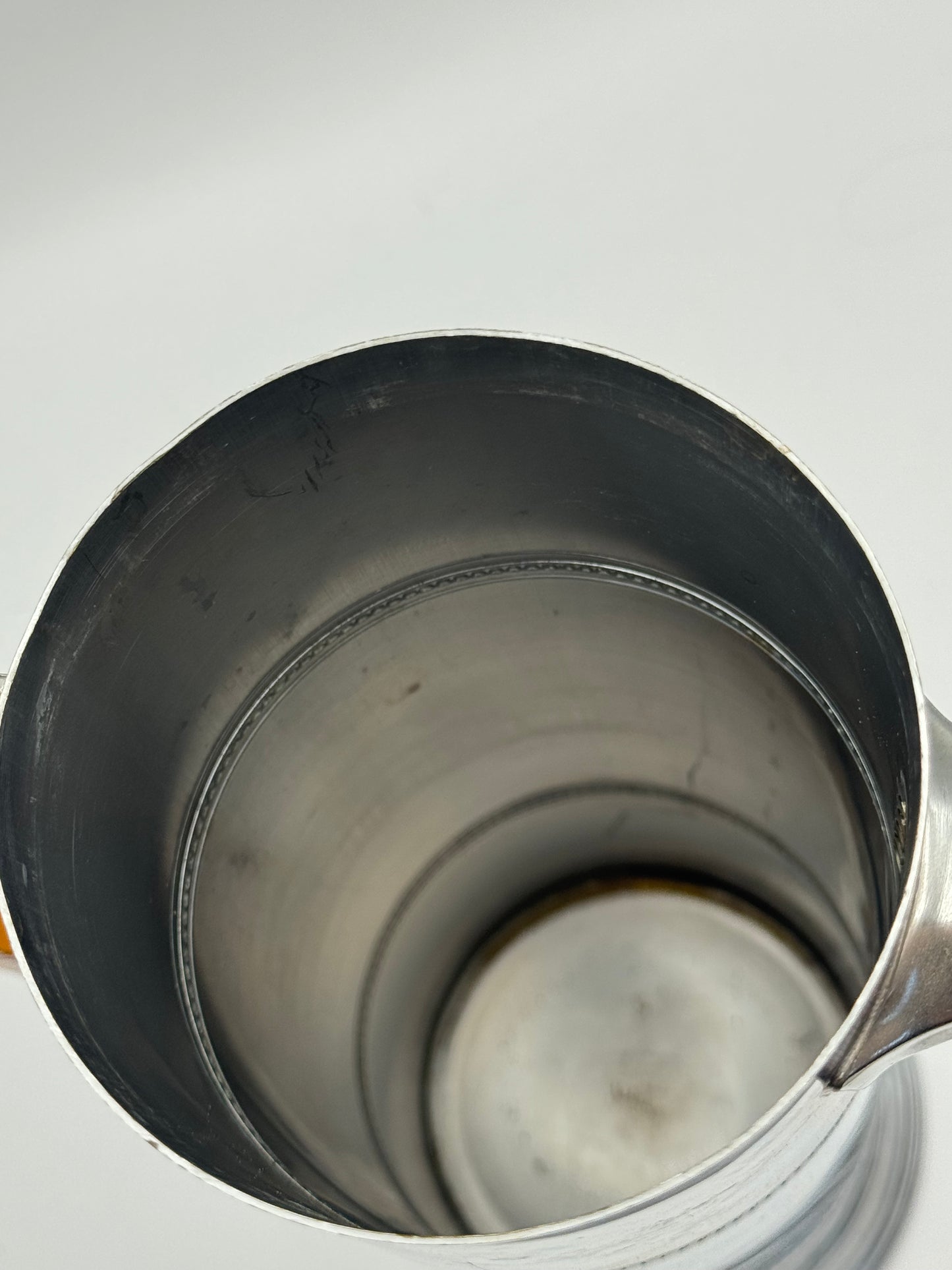 Chrome Bakelite Cocktail Shaker – 1930s Art Deco Krome Kraft Farber Bros – 12.5” Barware