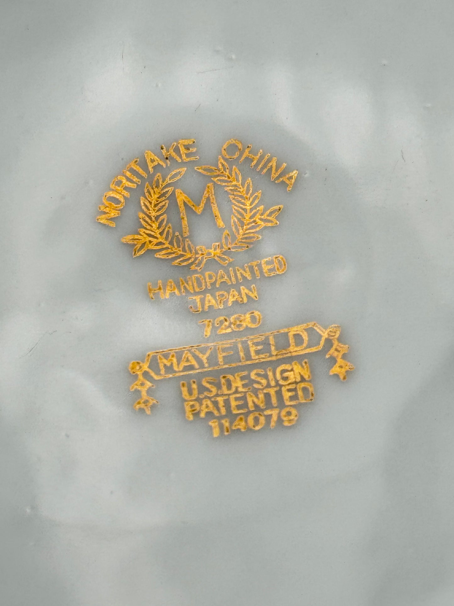 8 NORITAKE “Mayfield” Salad Plates ca. 7.5” ESTATE FIND