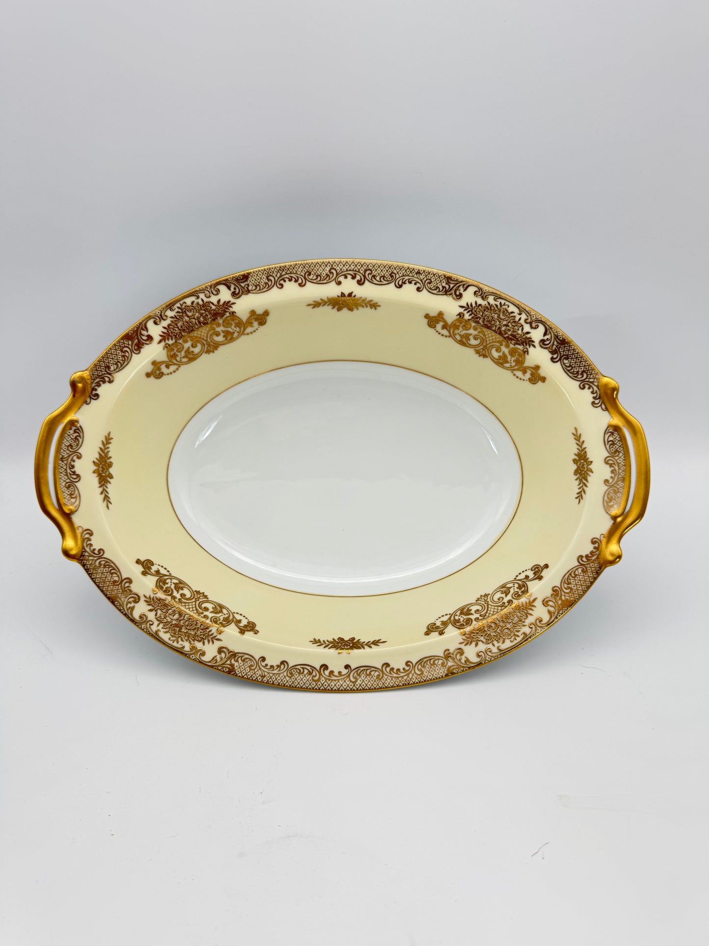 Noritake “Mayfield” Gravy Boat & Vegetable Bowl 10” Set