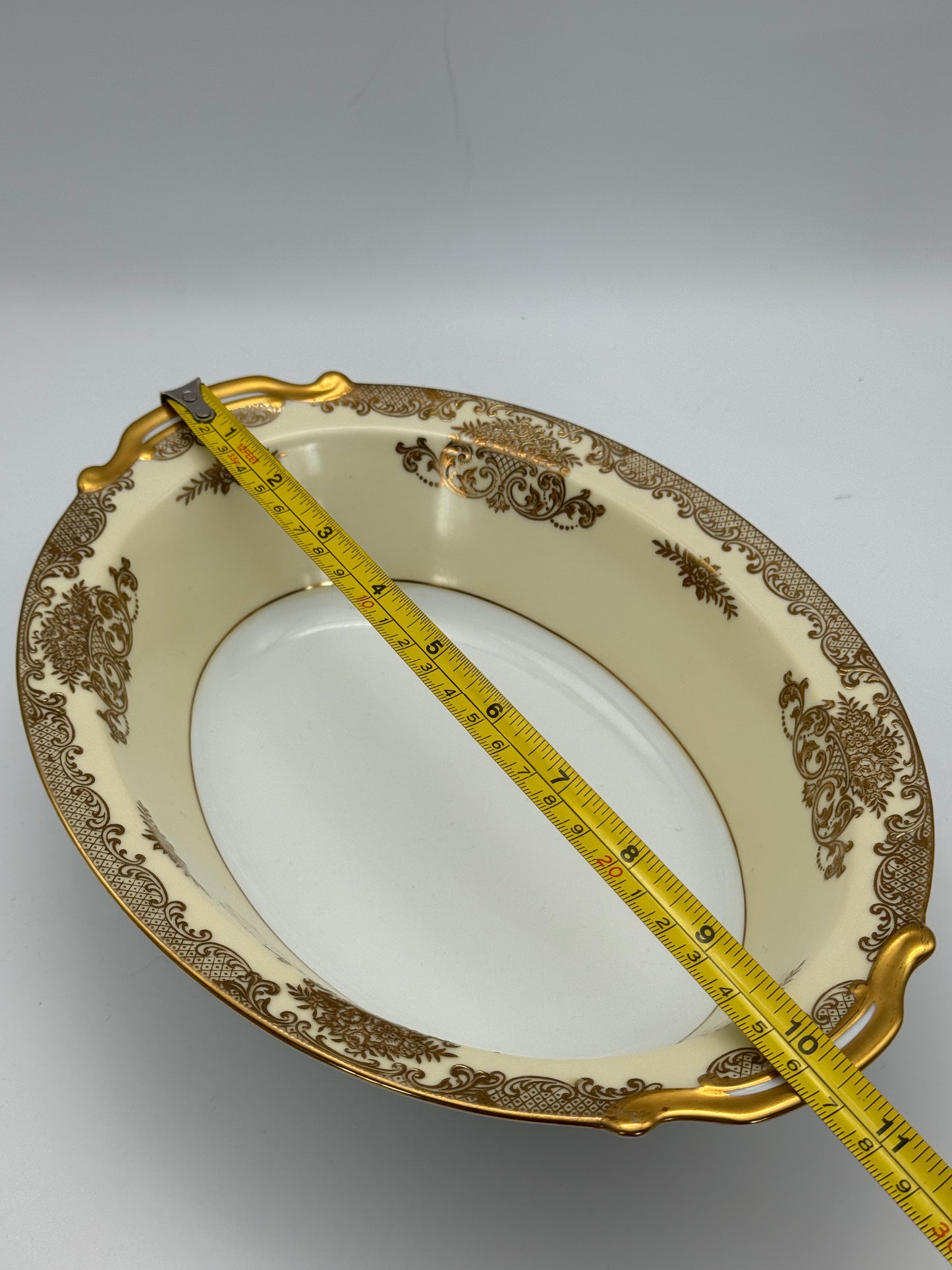 Noritake “Mayfield” Gravy Boat & Vegetable Bowl 10” Set