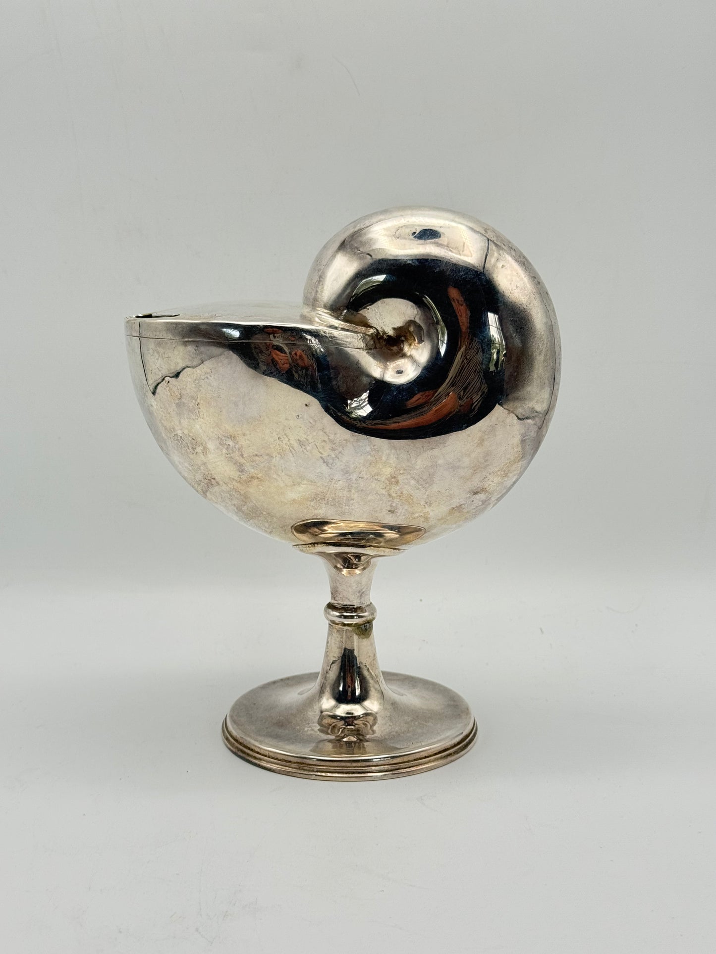 Vintage Silver Plate Nautilus Footed Spooner – Antique Victorian Style